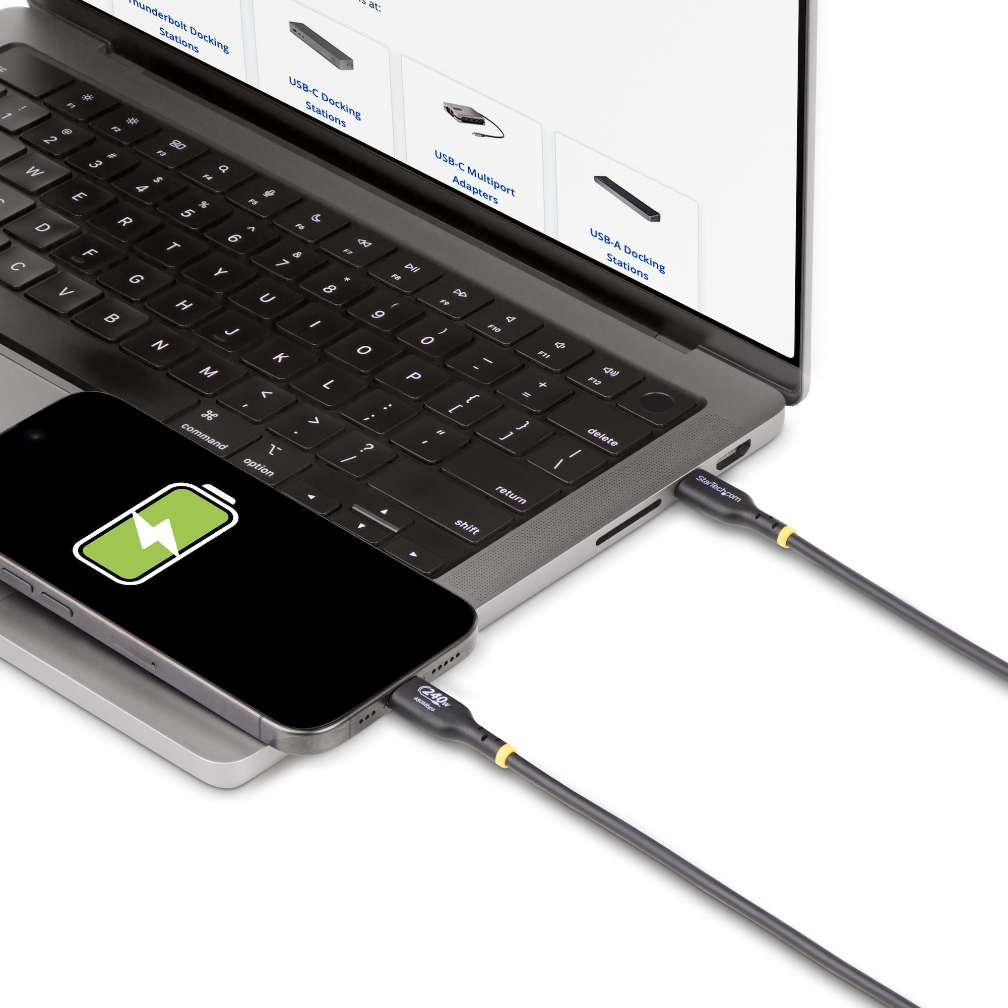 Cavo USB Tipo C 2M, Ricarica Rapida Caricatore per Samsung Galaxy S21