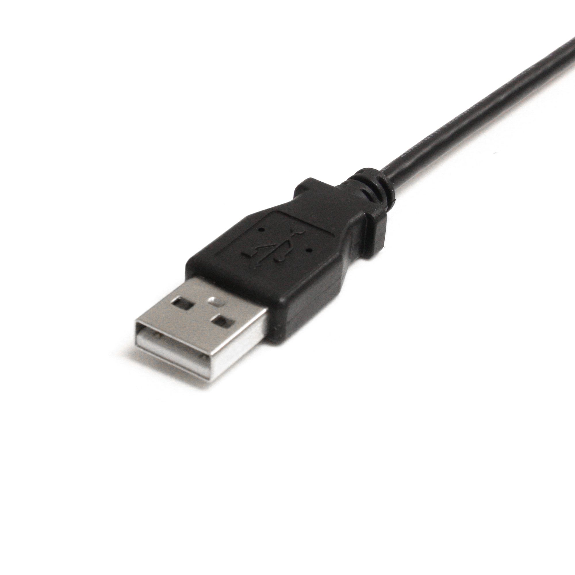 3 ft to Left Angle Mini USB - Mini USB Cables & Adapters | StarTech.com