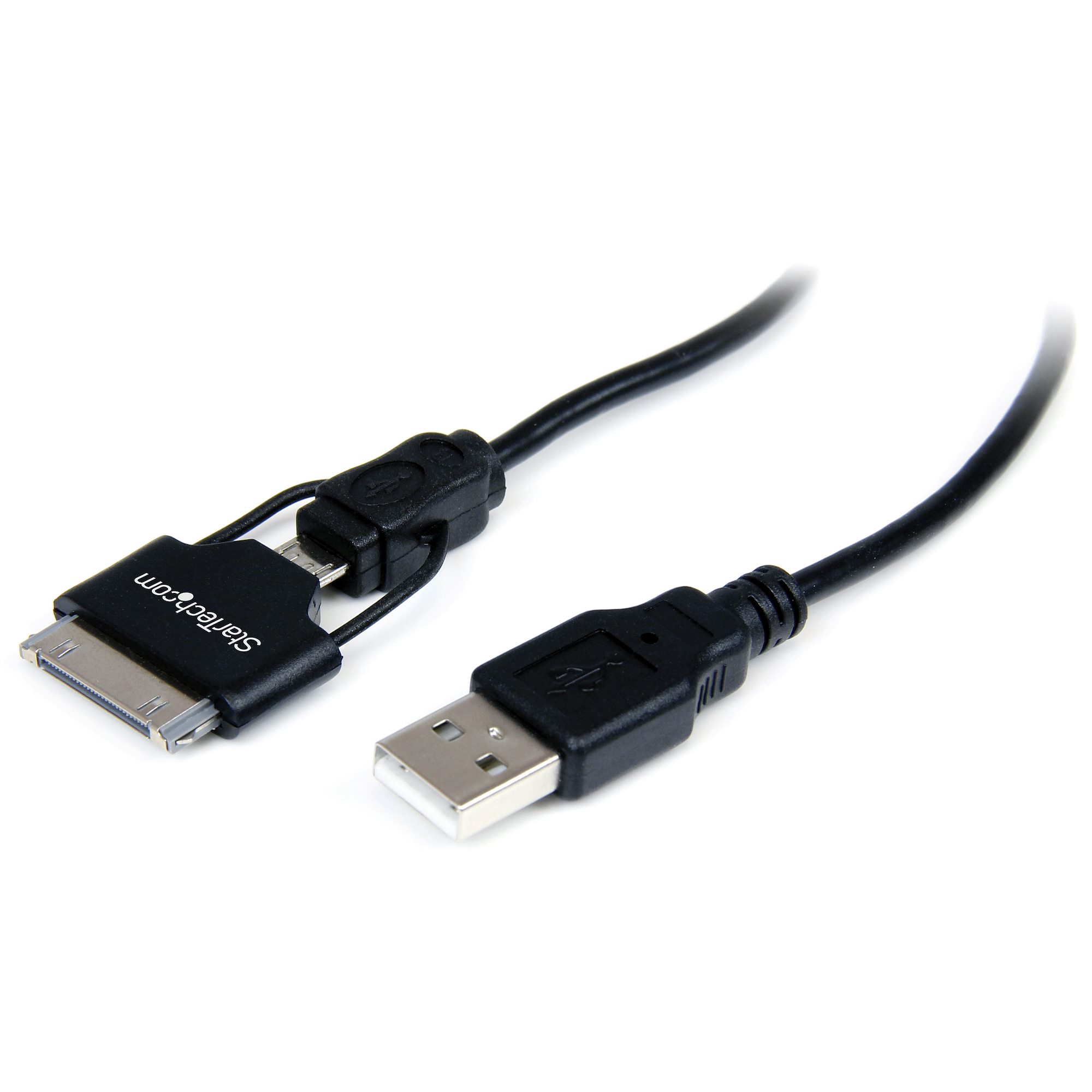 melk wit Ruwe slaap Bedoel 0.65m Apple Dock - USB / Micro USB Cable - 30-pin Dock Connector Kabels  voor iPod, iPhone en iPad | StarTech.com België