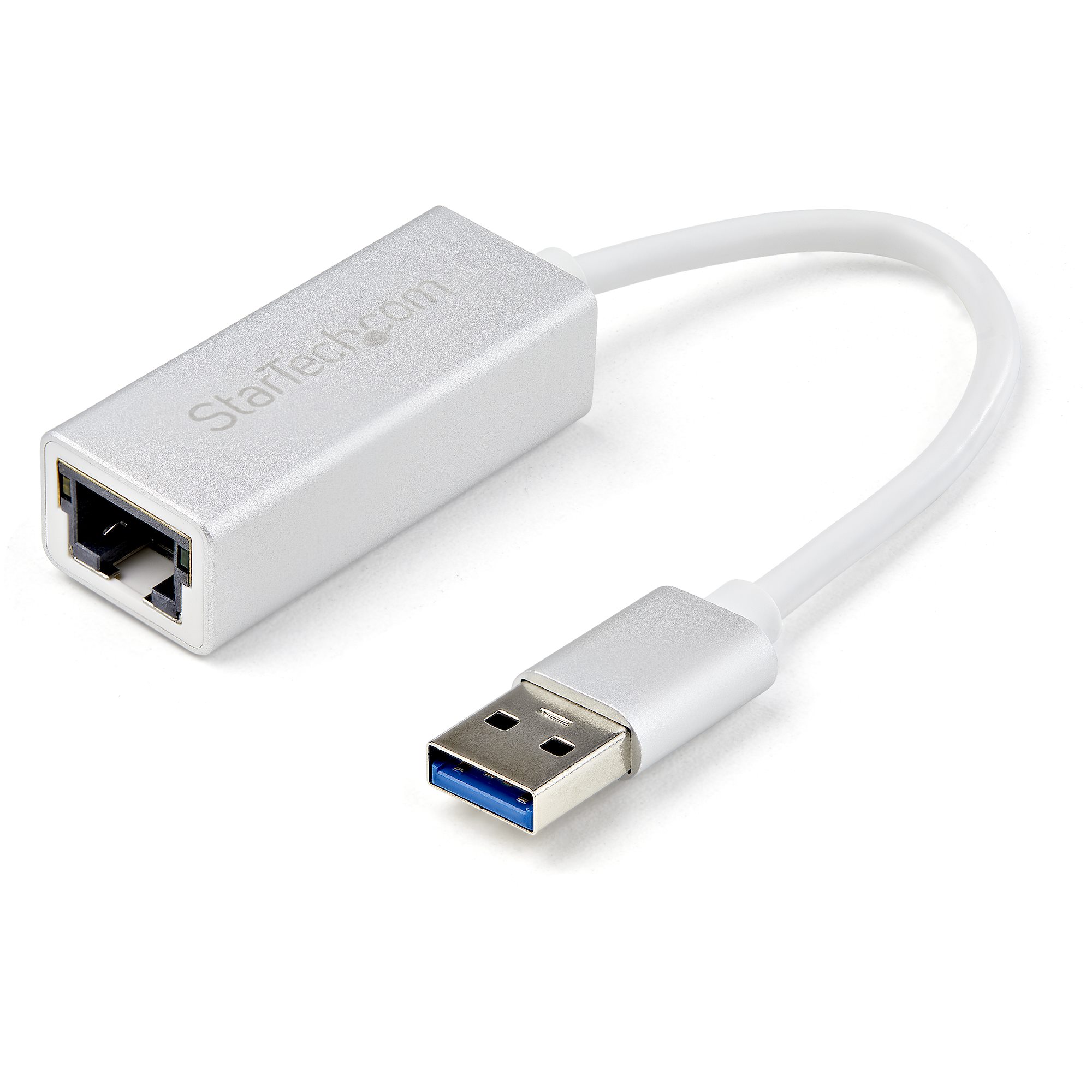 USB 3.0接続ギガビット有線LANアダプタ シルバー Gigabit NIC USB  USB-C ネットワークアダプタ StarTech 日本