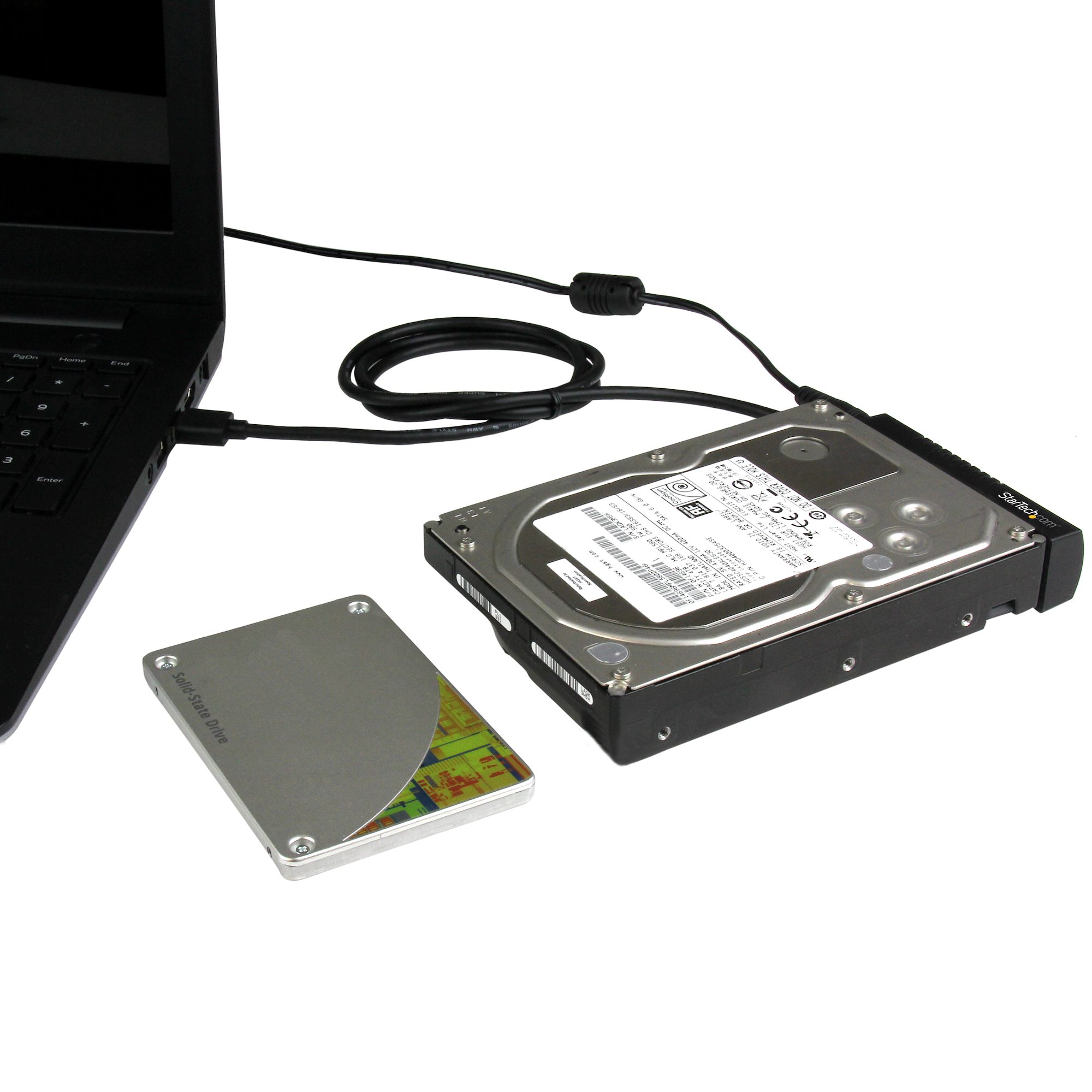 StarTech.com - Câble adaptateur USB 3.1 (10 Gb/s) pour les disques durs  SATA de 2,5 po, USB-C