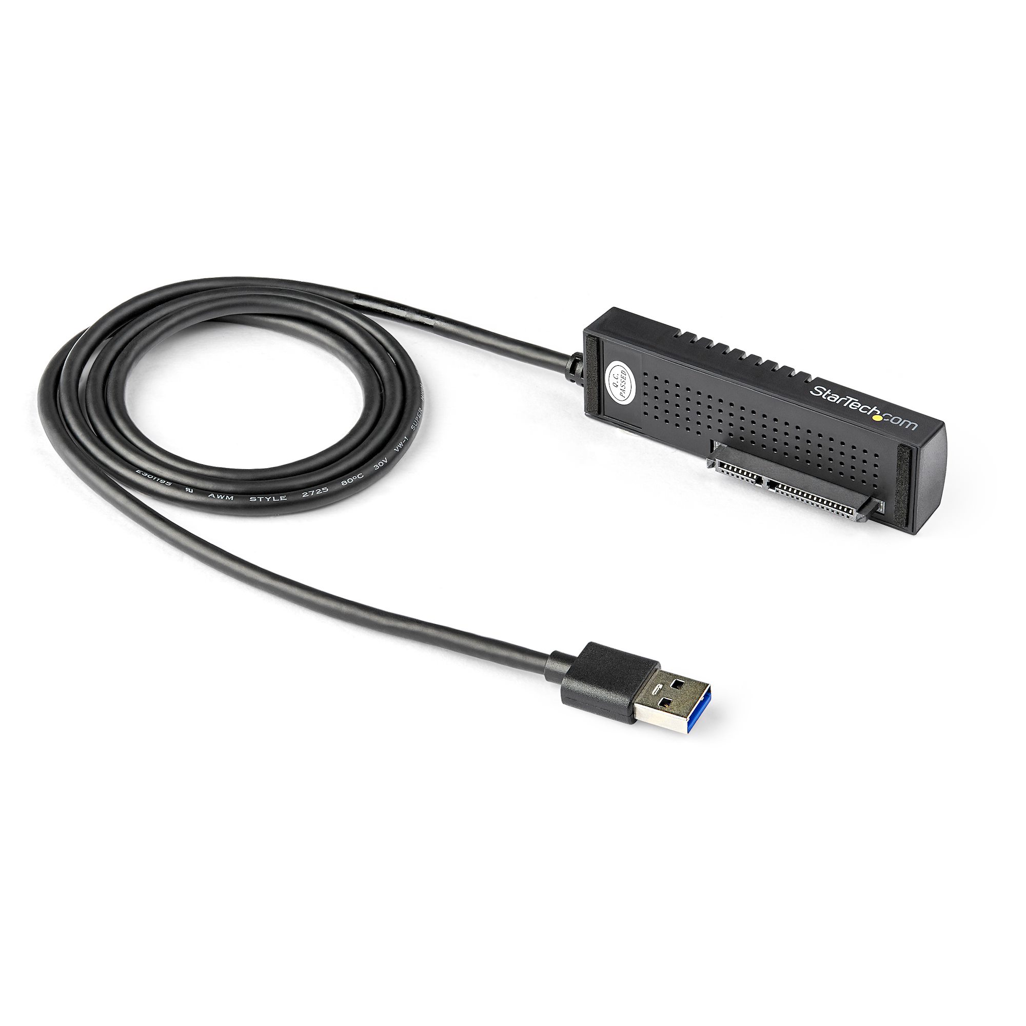 Câble Adaptateur SATA Vers USB 3.0 Mueuton - Pour Disque Dur/SSD 2.5" Ou 3.5", Avec Alimentation 12V