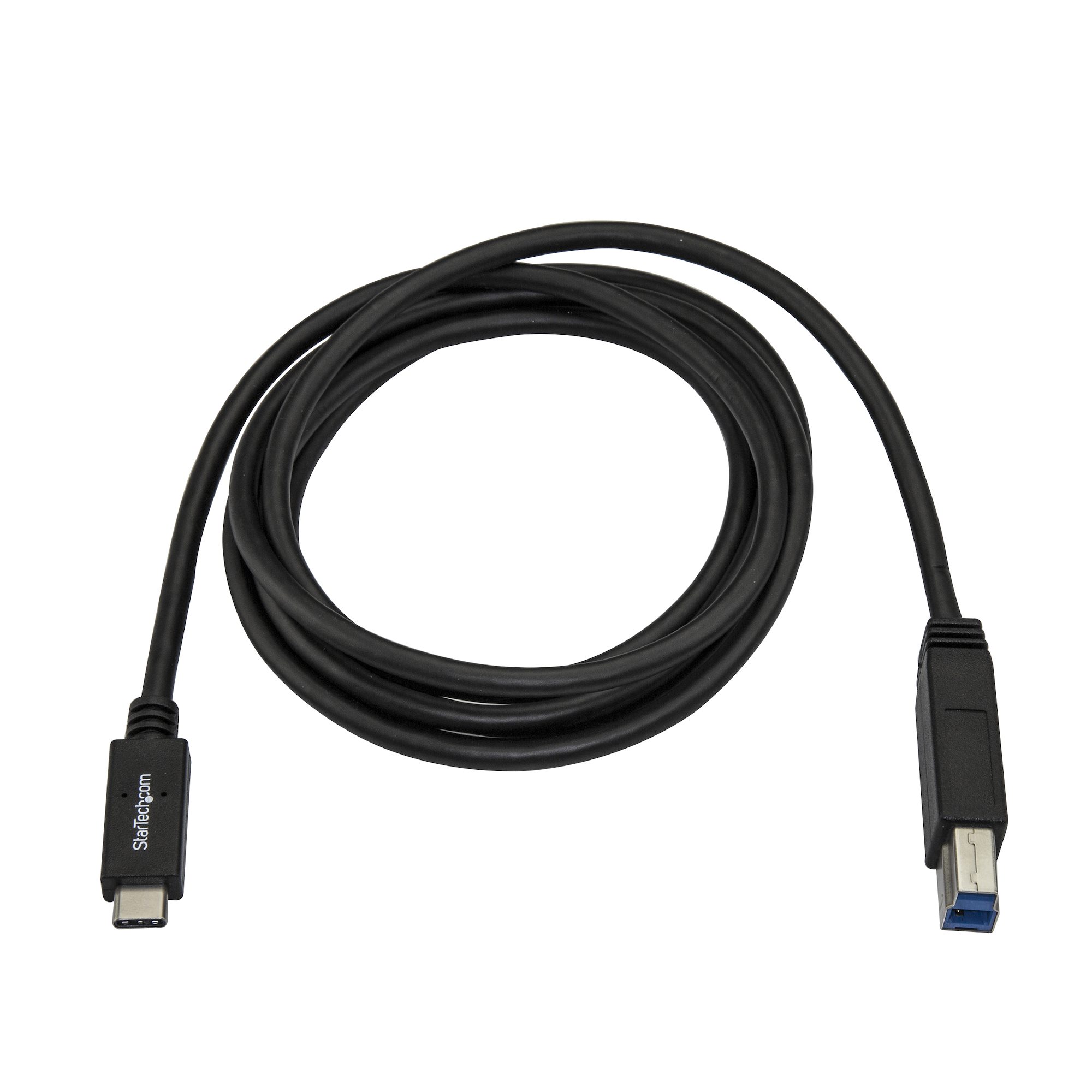 SatelliteSale Cavo USB 3.0 Da Tipo C A Tipo B, Maschio-Maschio, 5Gbps, Nero, Per Collegare Dispositivi USB-C A Stampanti E Hard Disk