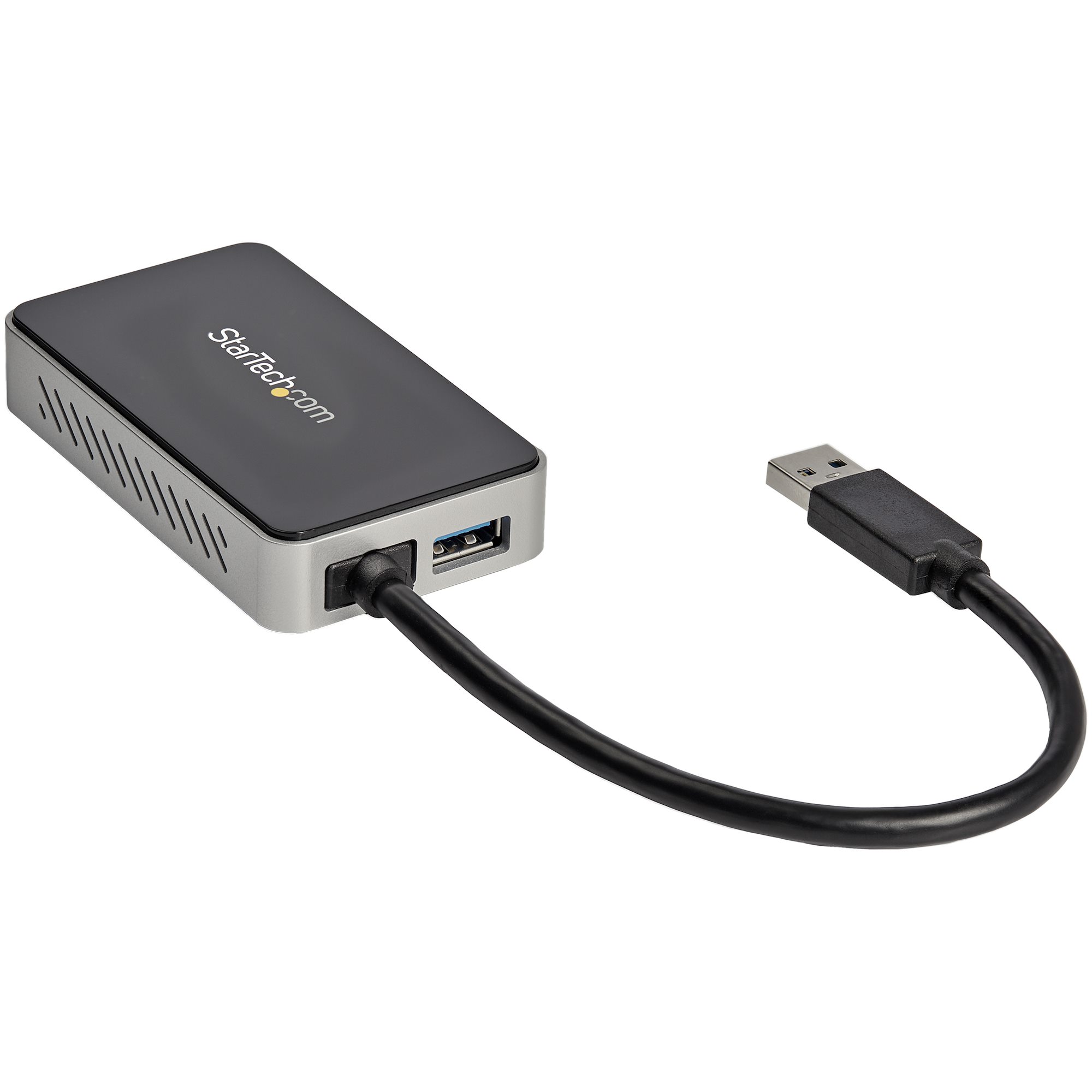 Adapter, USB 3.0 to DVI + 1-Port USB Hub - USB Video Adapters
