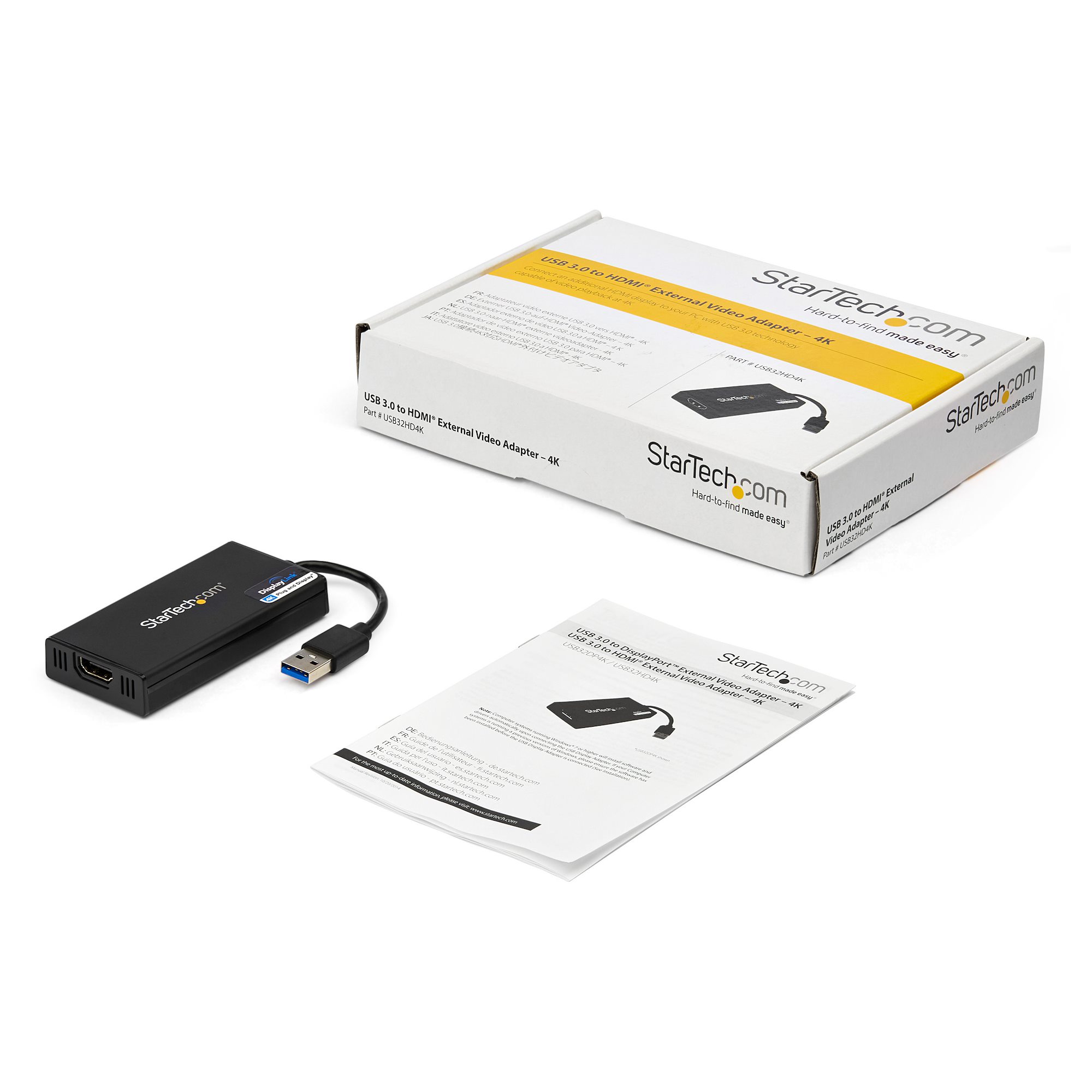 USB 3.0対応HDMIアダプタ／4K30Hz対応／DisplayLink認定 - USBビデオ