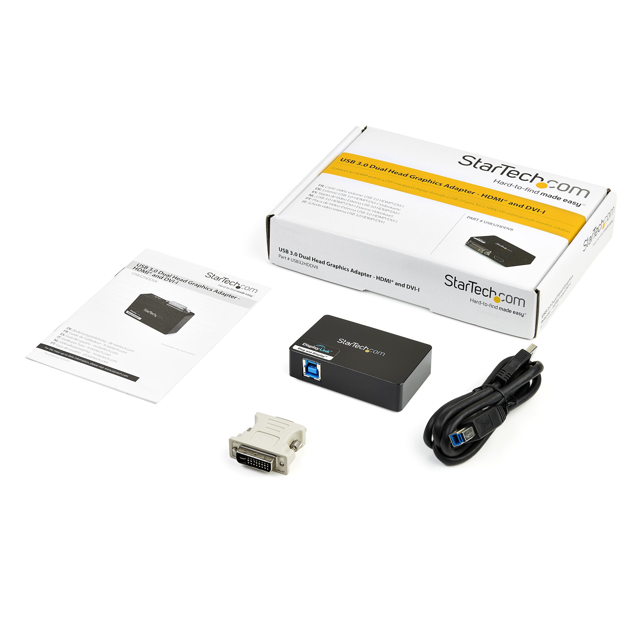 USB to HDMI & DVI Adapter - 1920x1200 - USB Video Adapters