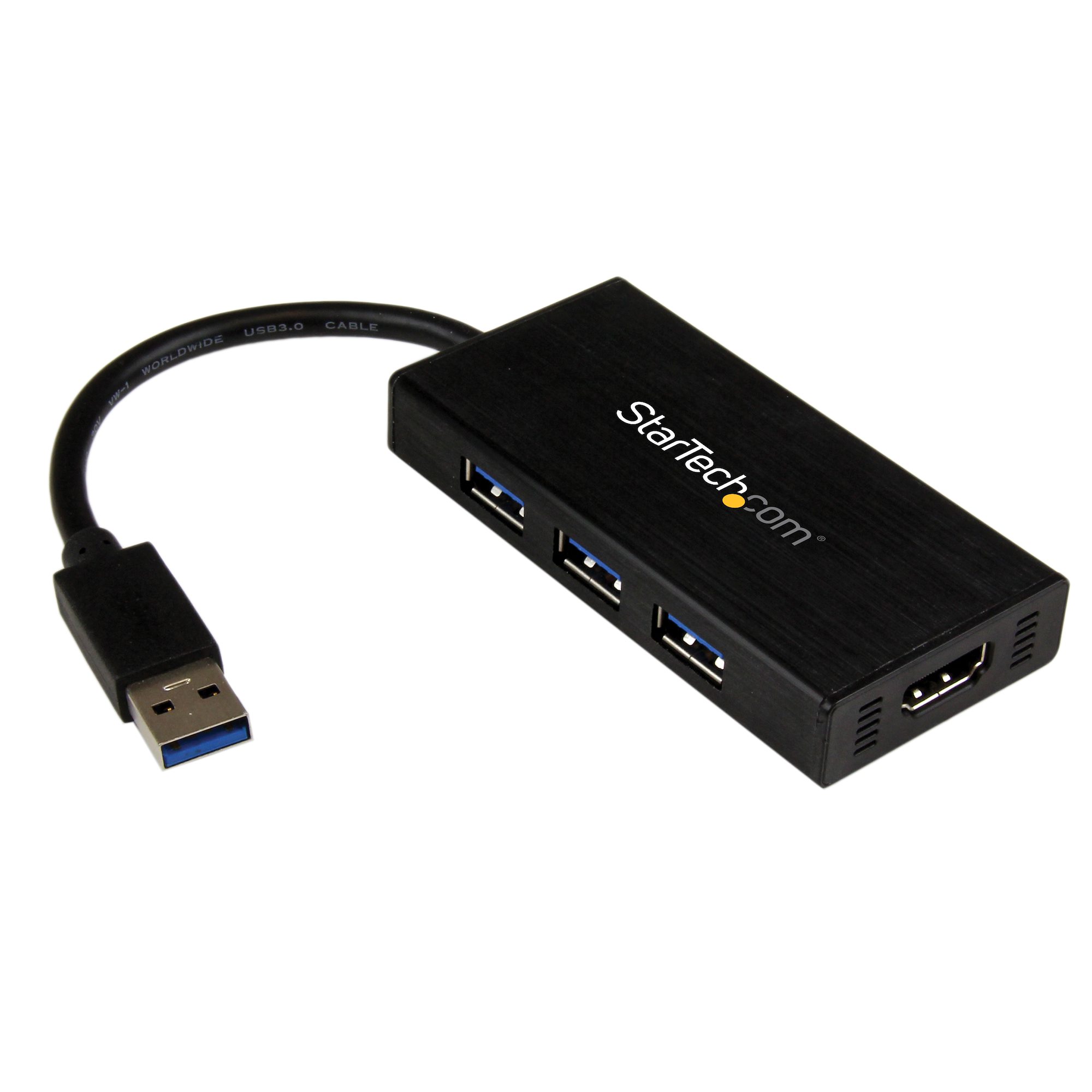 Produktiv entanglement ekstremt USB 3.0 HDMI Graphics Adapter w/ USB Hub - USB-A Docking Stations |  StarTech.com