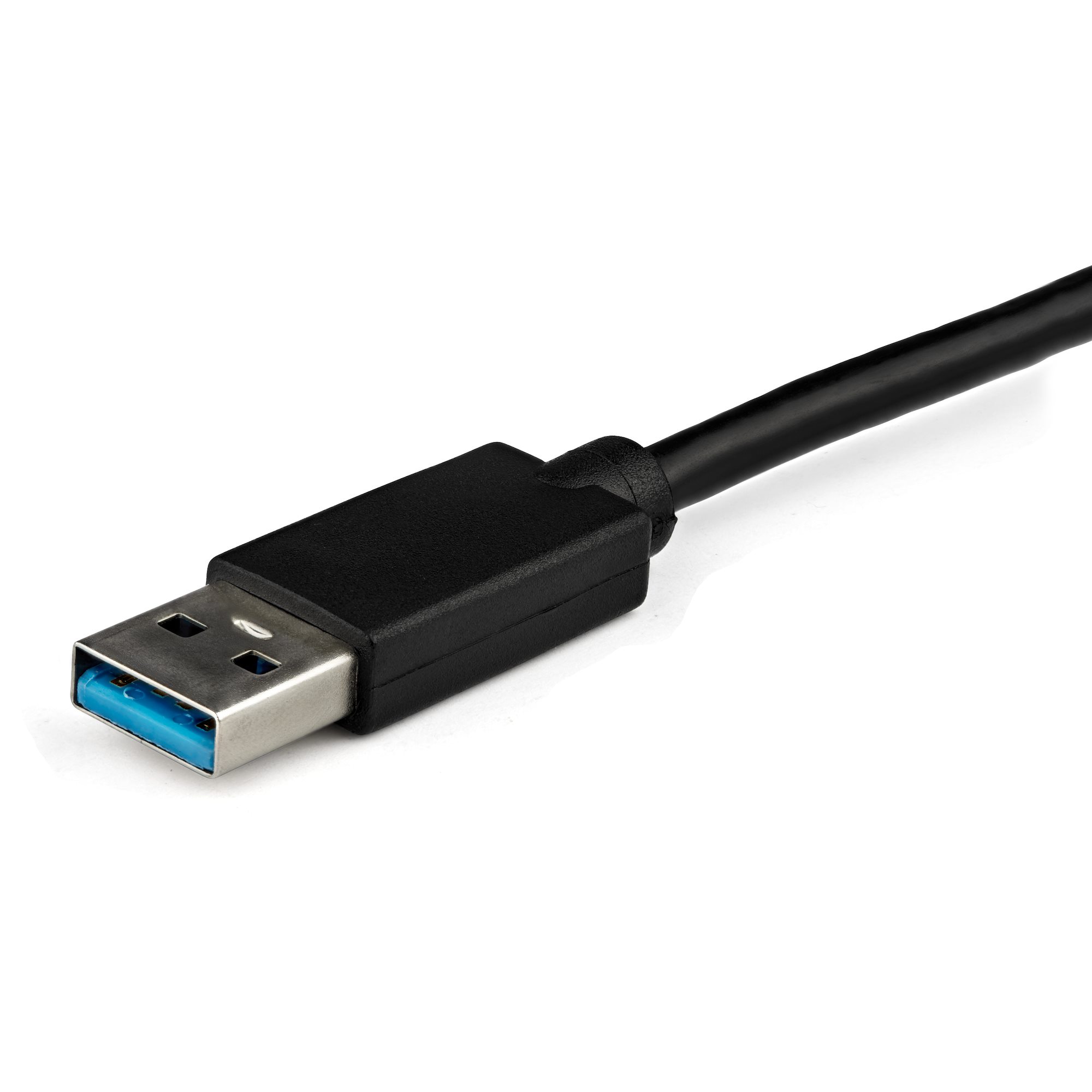 Adaptador USB a HDMI macho a hembra USB 3.0 a HDMI Full HD 1080P Convertidor de vídeo y audio multipantalla compatible con Windows 7/8/10 sin MAC ni VISTA 