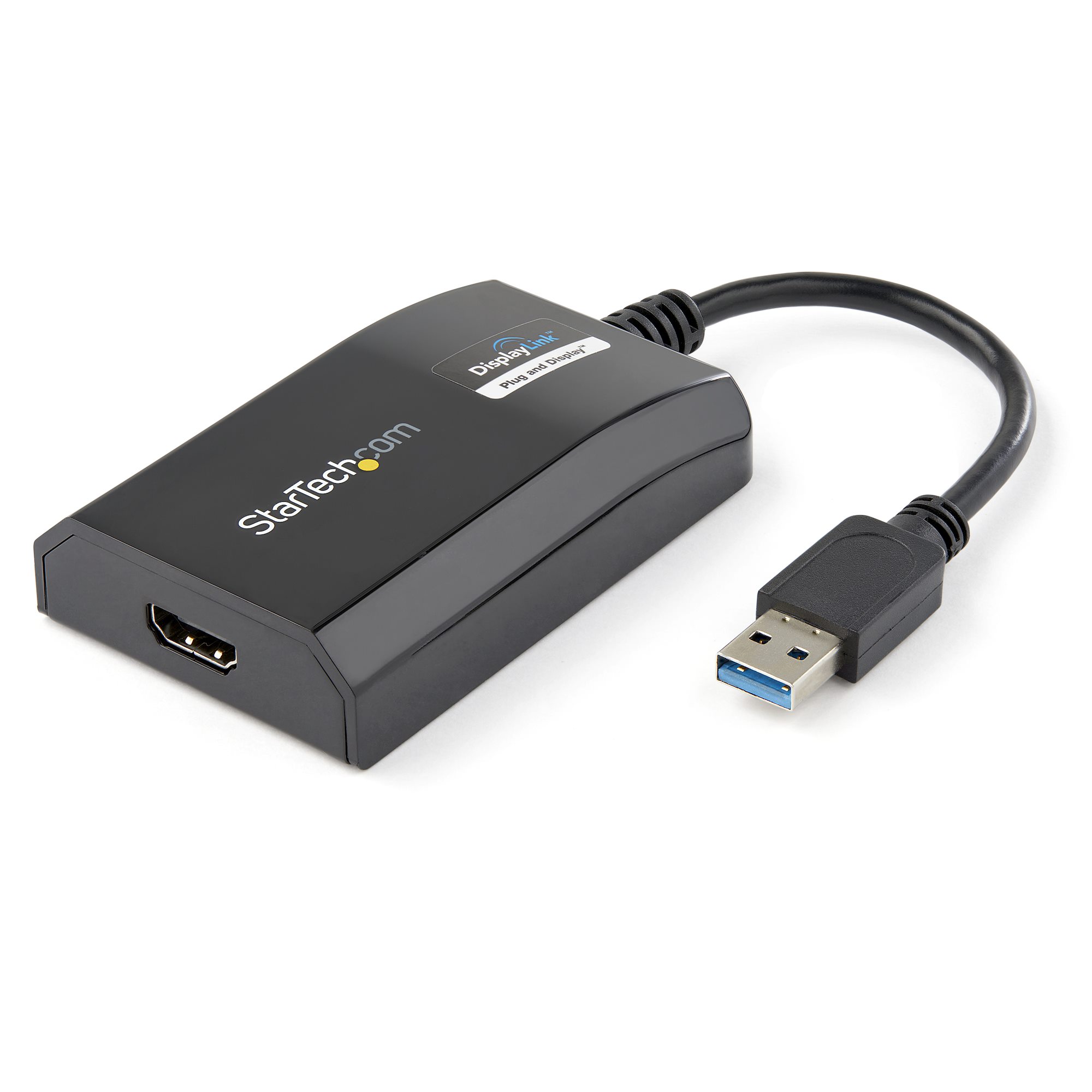 OZRY USB zu HDMI Weiß USB 3.0 zu HDMI Adapter HD 1080P Video Grafikkabelkonverter für TV Laptop PC Nicht Unterstützung MAC & Vista Chrome Audioausgang für Windows XP /7/8/8.1/10 