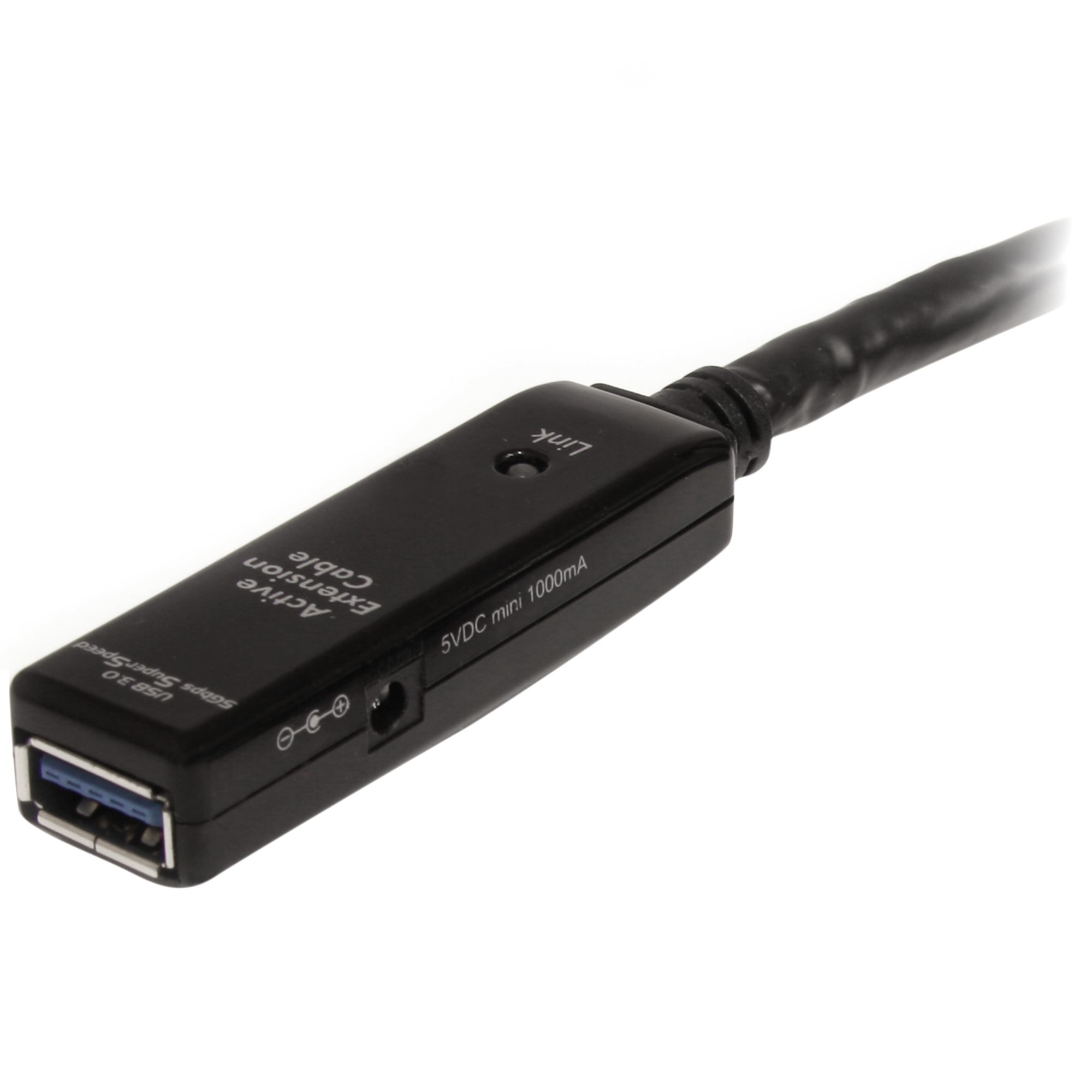 LANBERG Prolunga USB 2.0 A-M/A-F – Cavo Nero 7 Metri – CA-USBE-10CC-0007-BK