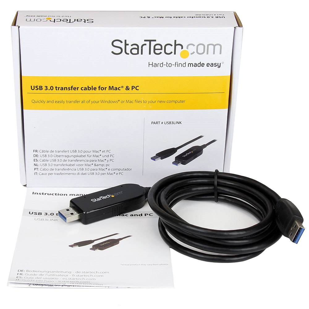 StarTech.com USB-C - USB-A データリンクケーブル Mac Windows対応USB