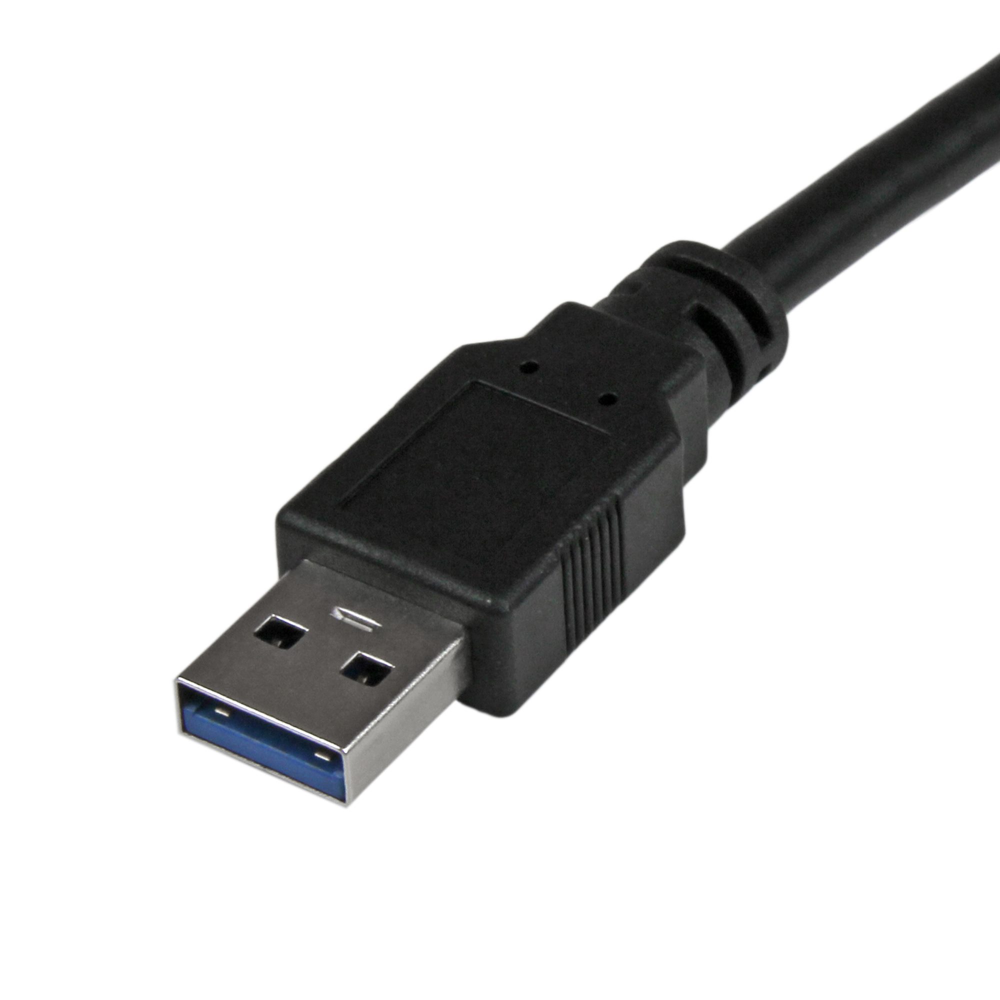 Câble Adaptateur USB 3.0 vers eSATA HDD / SSD / ODD - Câble Adaptateur de  1m Disque Dur eSATA vers USB 3.0 - SATA 6 Gbps