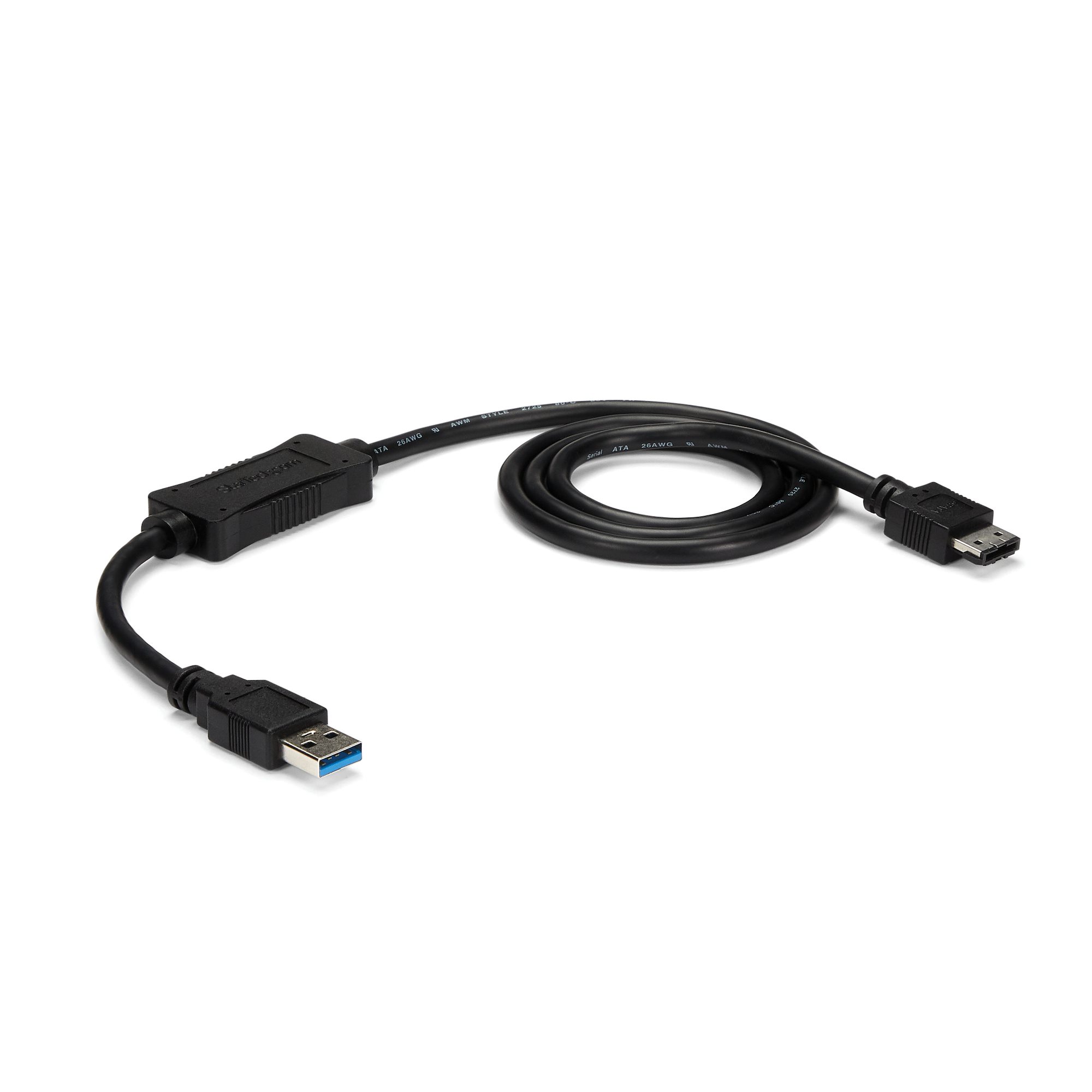 Câble USB 3.0 vers HDD/SSD eSATA - 91 cm - Convertisseurs et