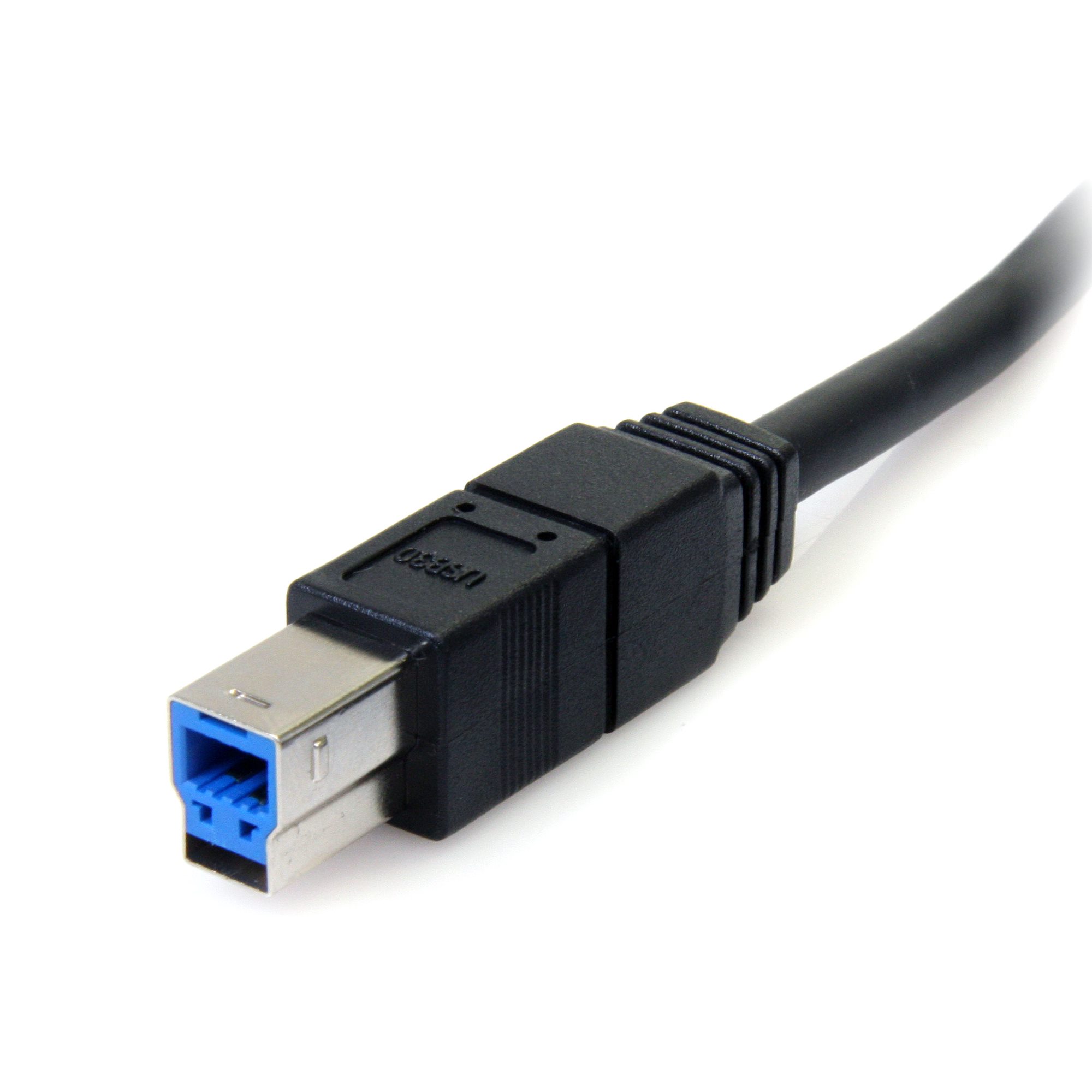 3ft (0.9m) USB 2.0 USB-C to USB-B Cable M/M - Black, USB-C Cables, USB-C  Cables, Adapters, and Hubs