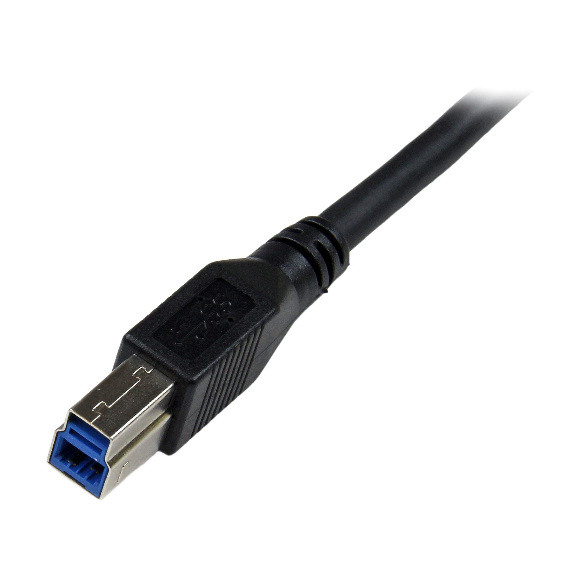 Nucleair Eigen Bitterheid 1m Black USB 3 Cable Right Angle A to B - USB 3.0 Cables | StarTech.com