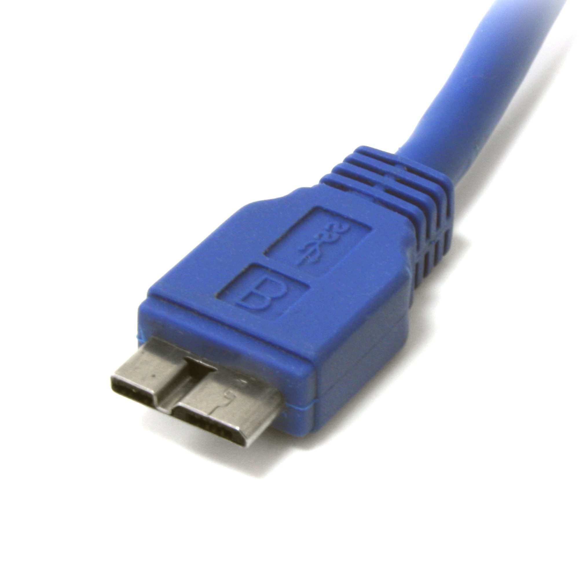 CABLE USB 3.0 A MICRO B PARA DISCO DURO EXTERNO Y MAS DE 30 CENTIMETROS  NETCOM – Compukaed