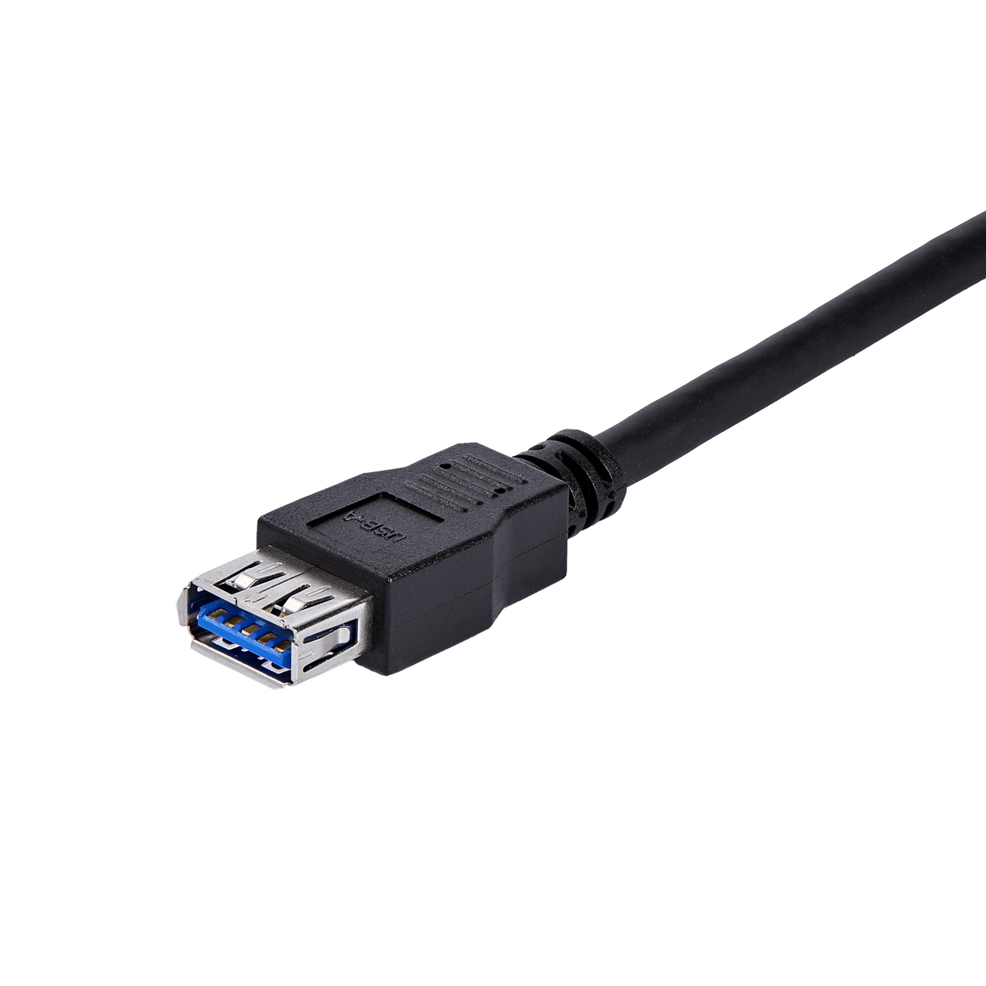 1m Black USB 3.0 Extension Cable M/F - Cavi USB 3.0