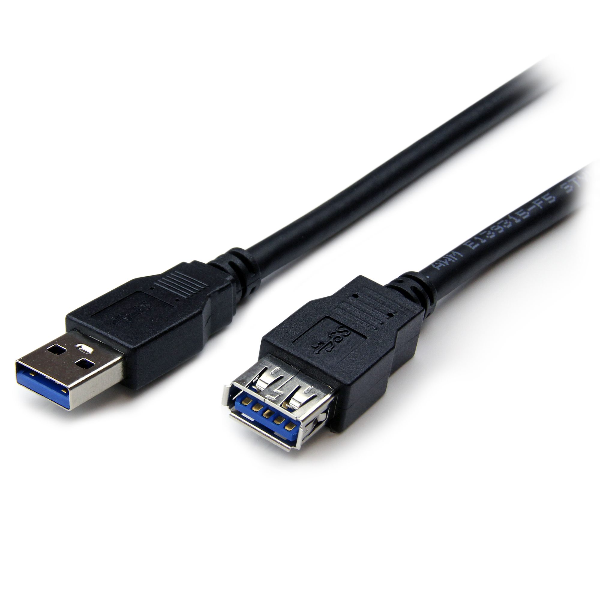 10 ft Black USB 2.0 Extension Cable A to A - M/F