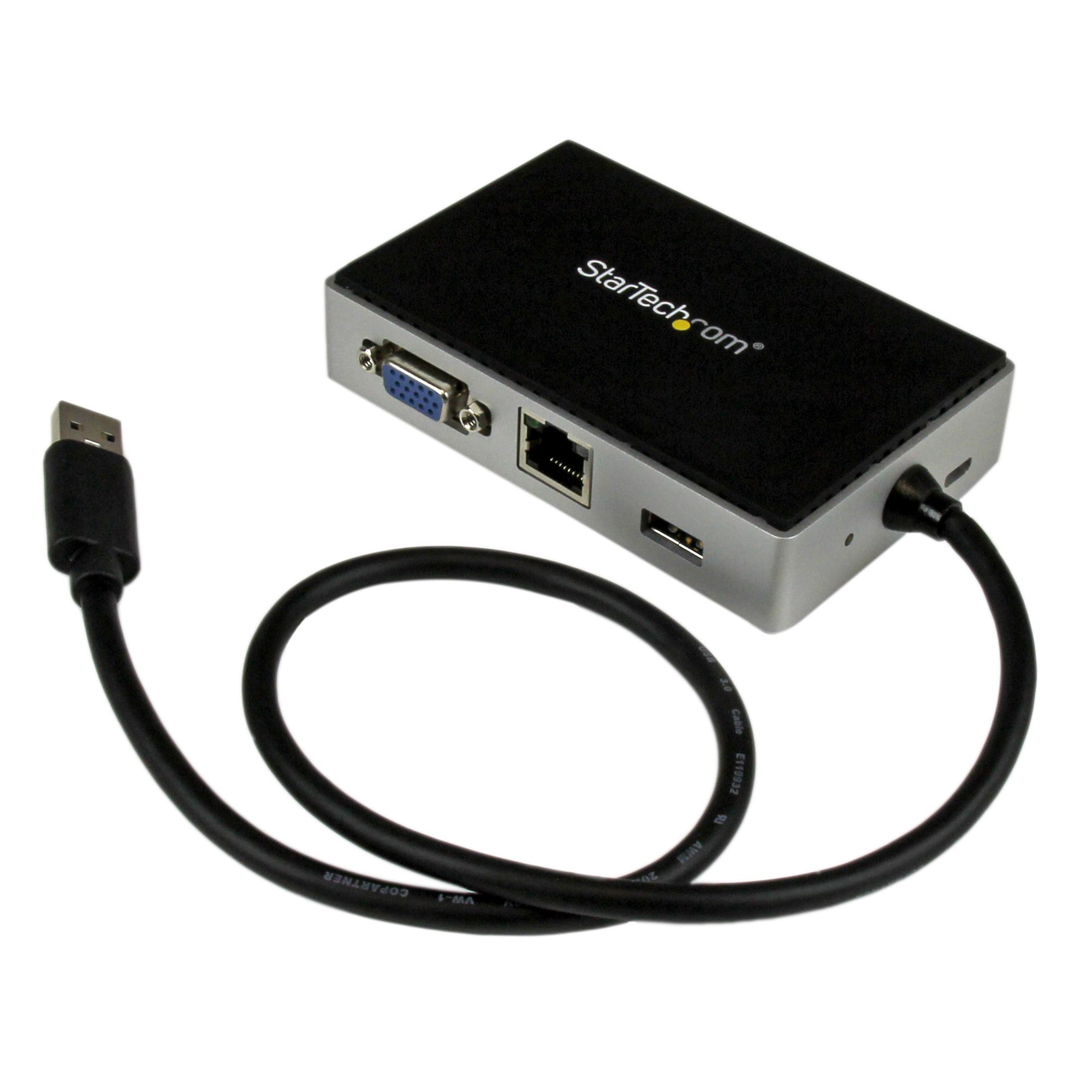 Startech : STATION D ACCUEIL USB 3.0 PC PORTABLE 2 X DVI / USB / GBE