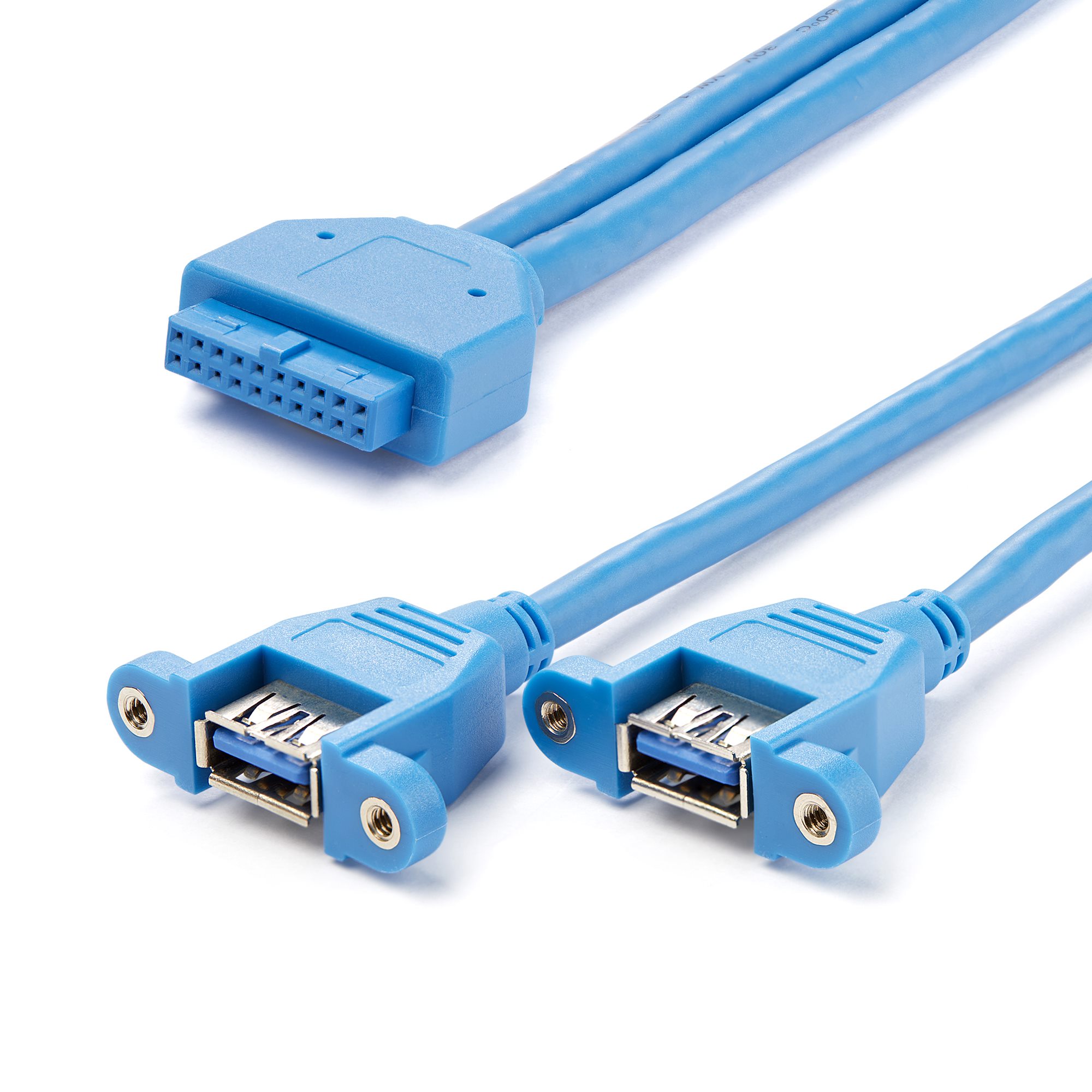 Parasit barrikade Urimelig 2 Port Motherboard to Panel Mount USB 3 - USB 3.0 Cables | StarTech.com