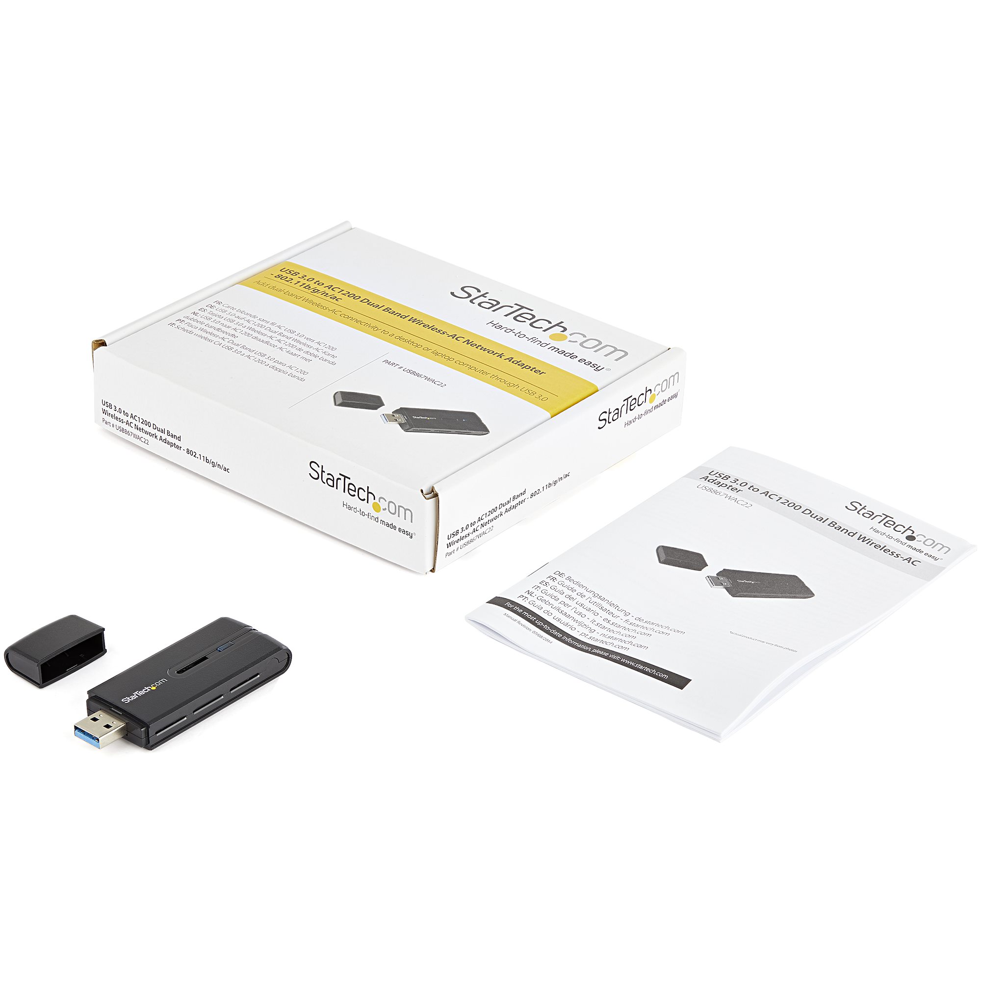 USB AC1200 Wireless Network Adapter - Wireless Network Adapters | StarTech.com