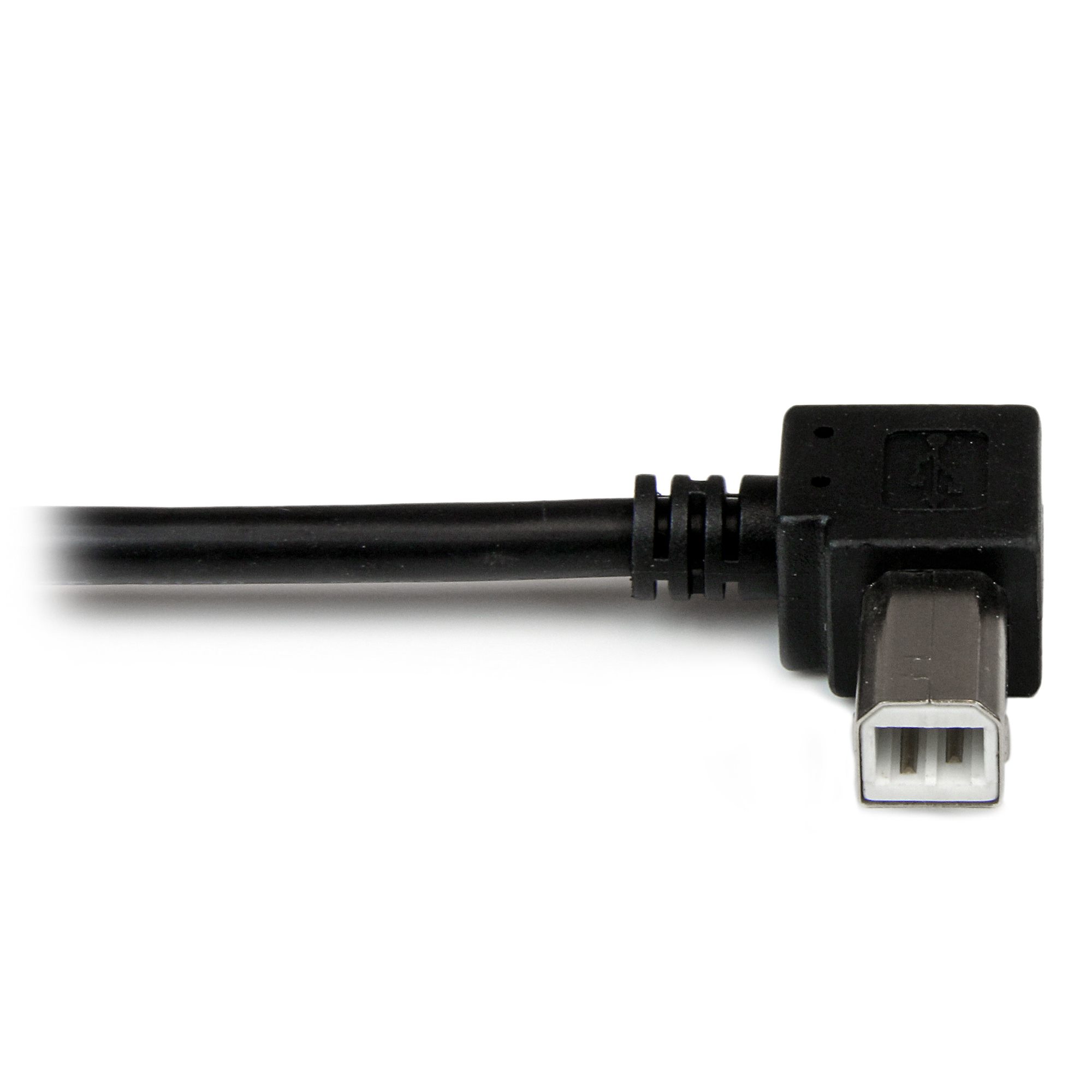 USB 2.0 Left Angle Panel Mount Extension Cable – A Male To A Female, 25cm