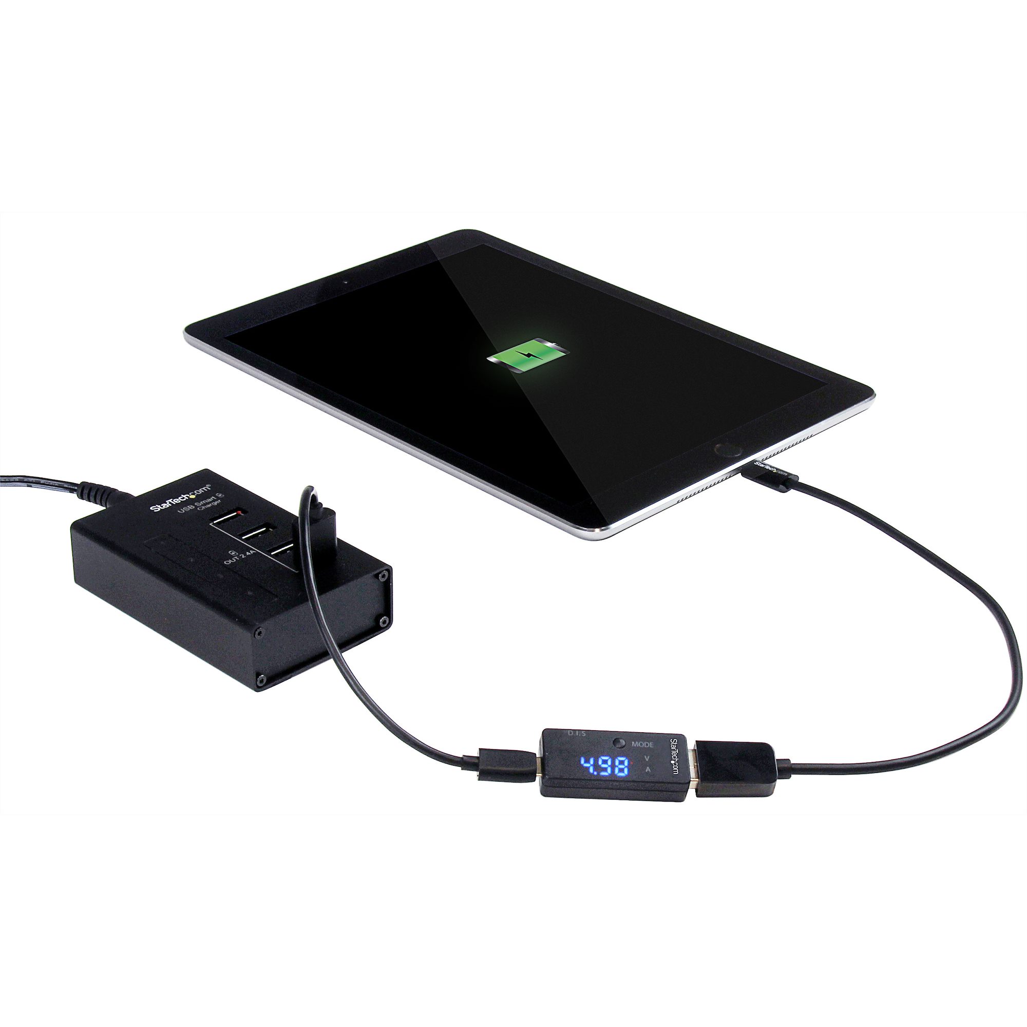 UT100 Dual USB Power Monitor QC2.0 QC3.0 PD TypeC PD tester Charging Voltage 
