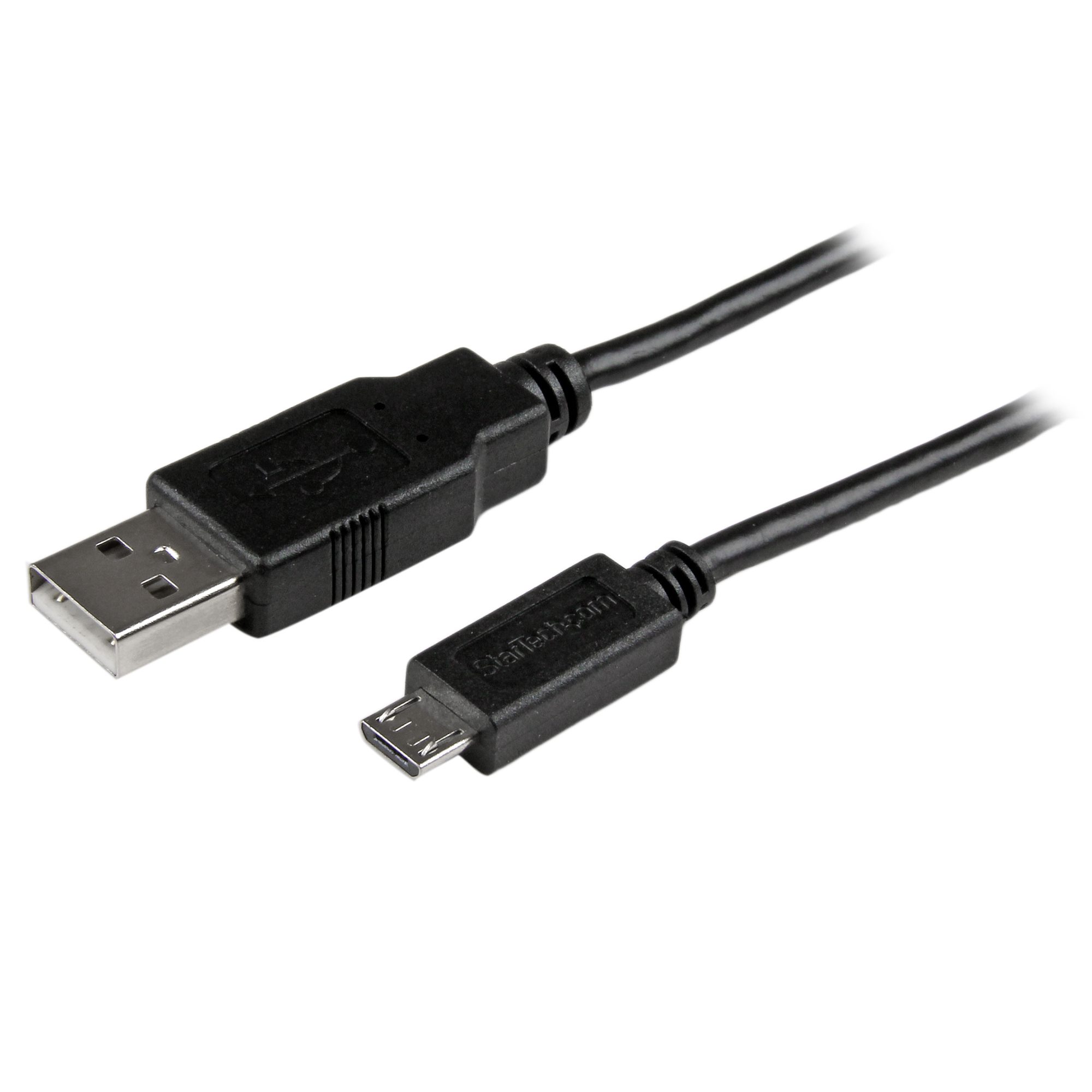 Ofensa esencia Patrocinar 1 ft Slim Micro USB Phone Charger Cable - Micro USB Cables | StarTech.com