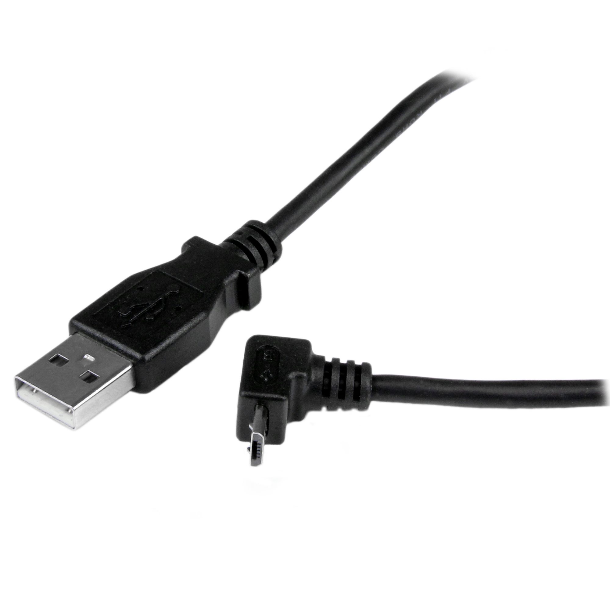 Câble Micro USB coudé vers le haut - 2 m - Câbles Micro USB