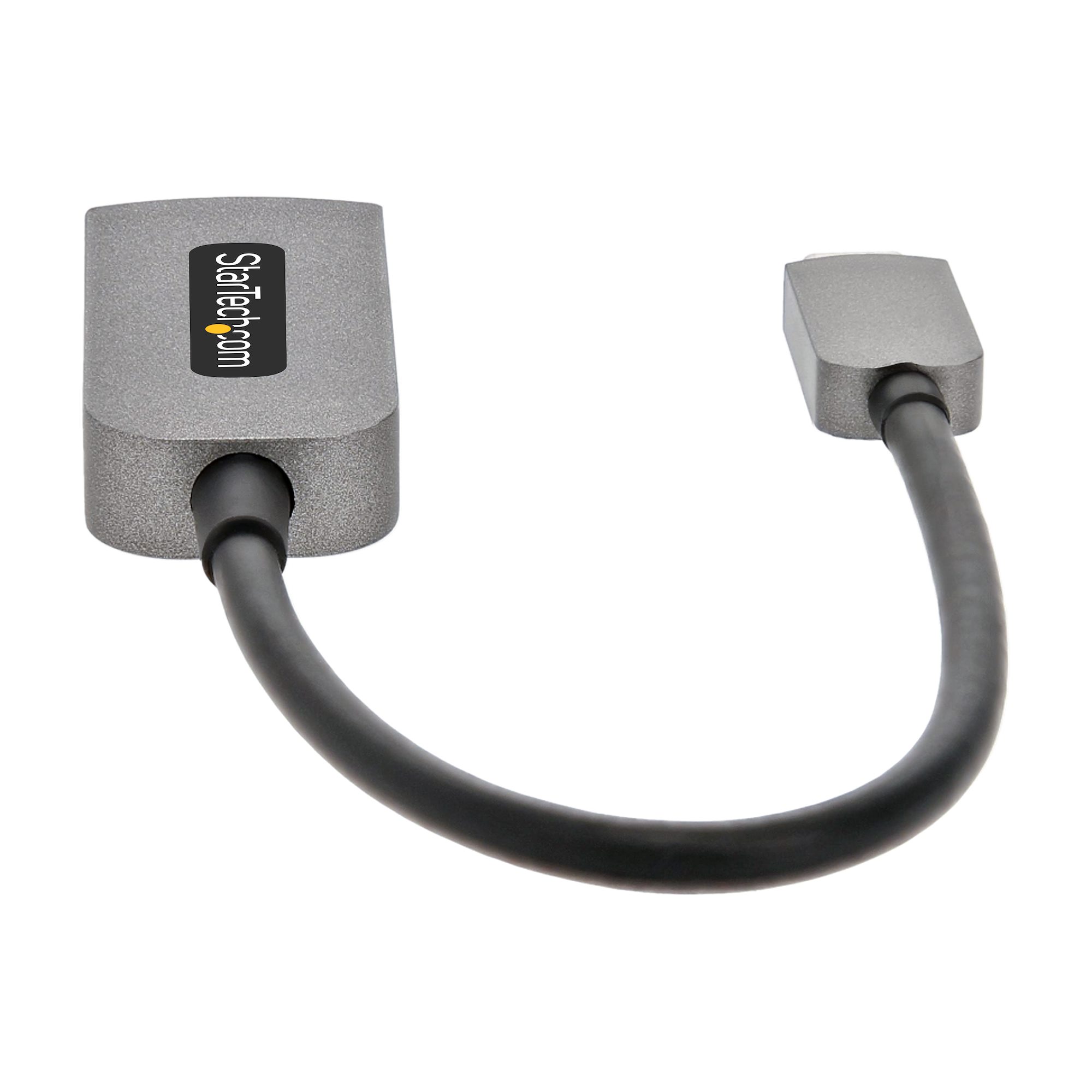 StarTech.com - 109B-USBC-HDMI - Adaptador USB a HDMI doble, USB-A o C a 2  HDMI 4K 60Hz, 100W, cable de 1 pie - RS
