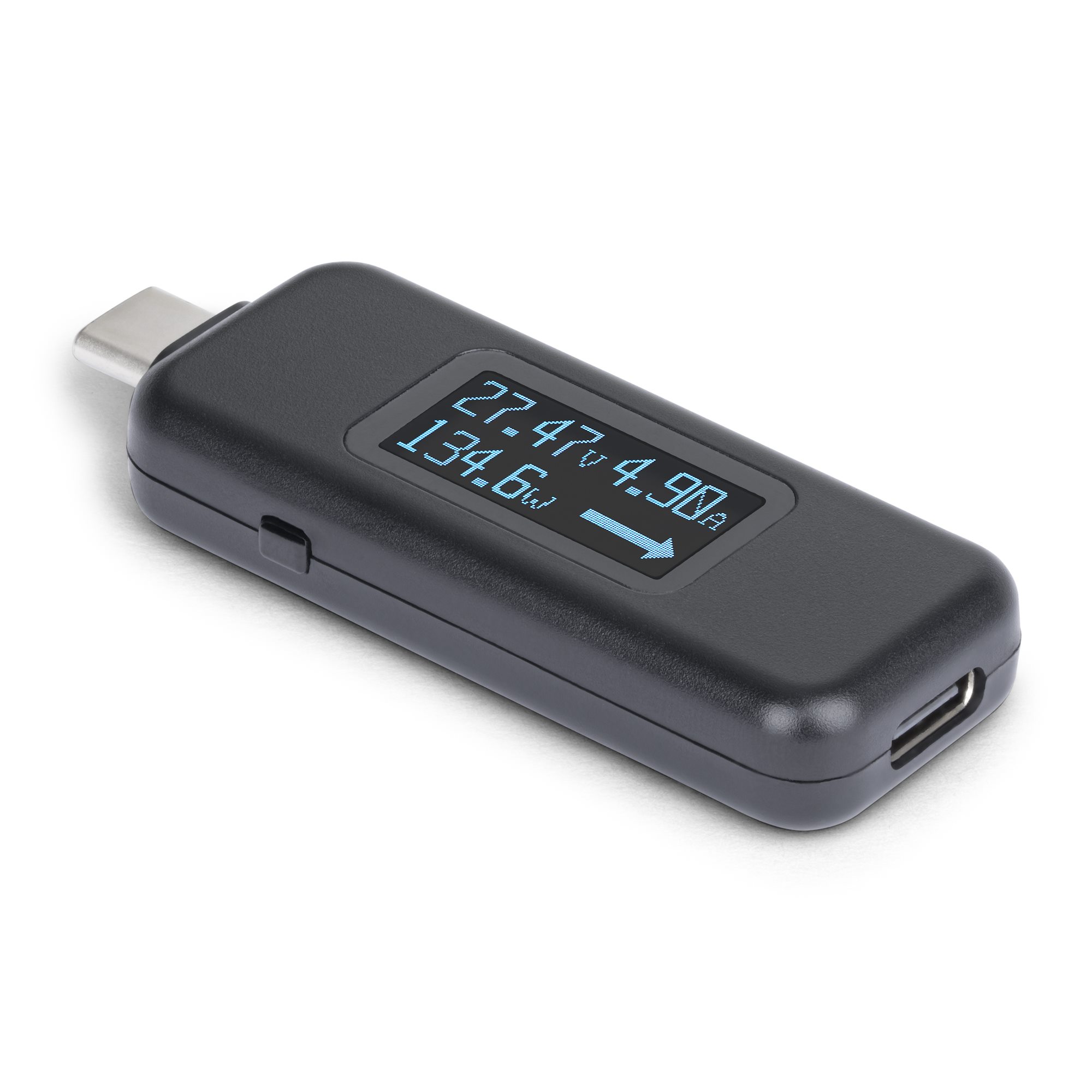 Amazon.co.jp: YOJOCK USB電流 電圧チェッカー 電流双方向対応