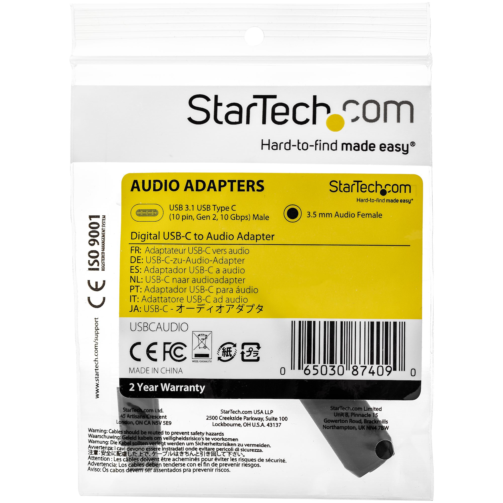 StarTech Headset Adapter