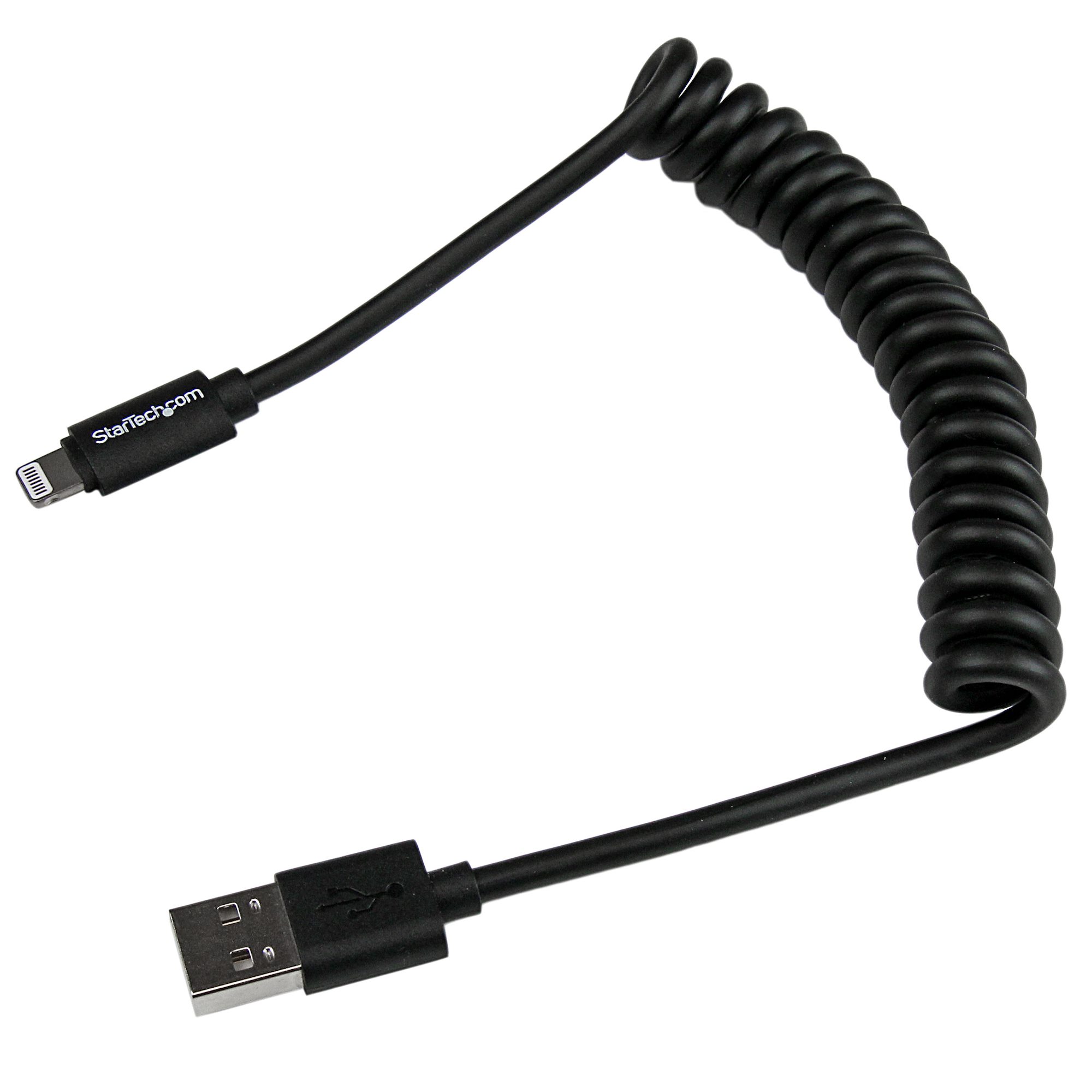 Câble Lightning - USB spirale