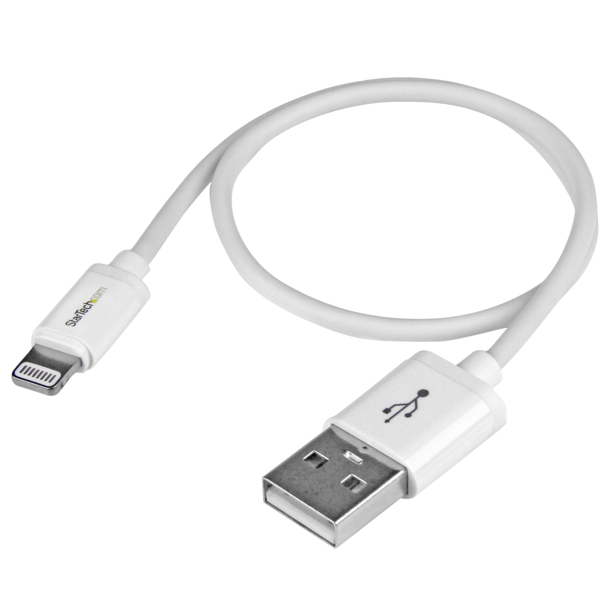 Lightning－USBケーブル 白 Apple MFi認証取得 - ライトニングケーブル | 日本