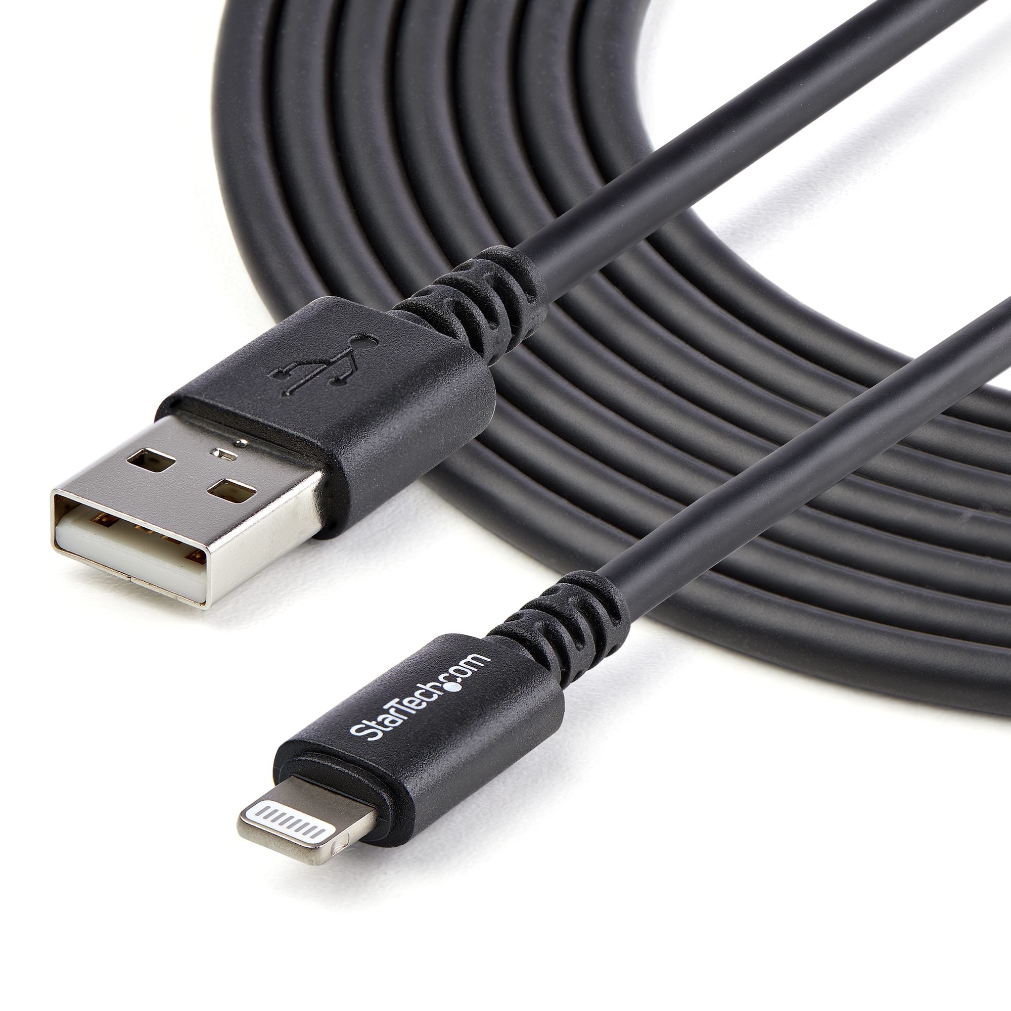 Lightning - USB ケーブル 3m ブラック Apple MFi認証 iPhone/ iPad対応