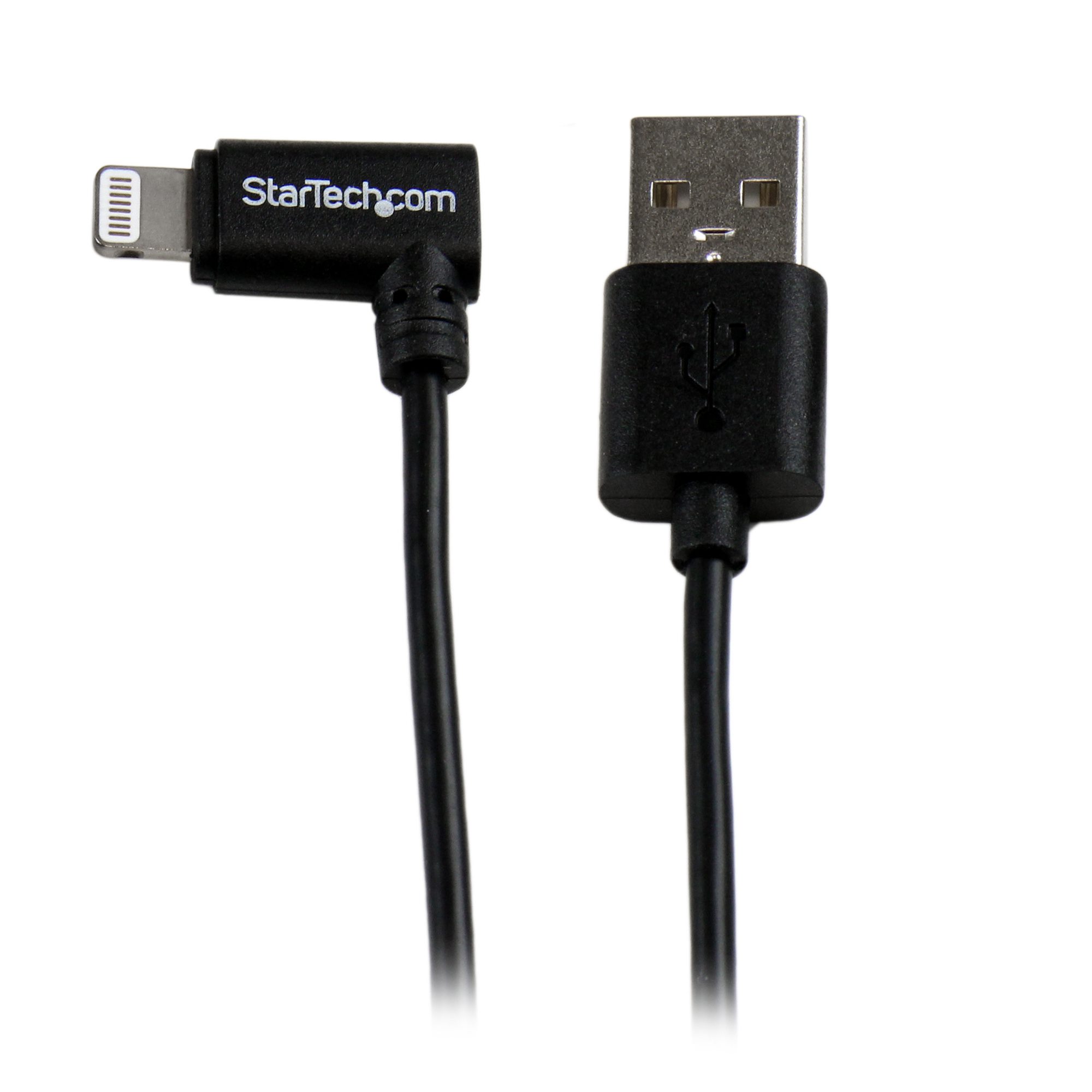 Cater feedback gevaarlijk 2m 6ft Angled Lightning to USB Cable - Lightning Cables | StarTech.com