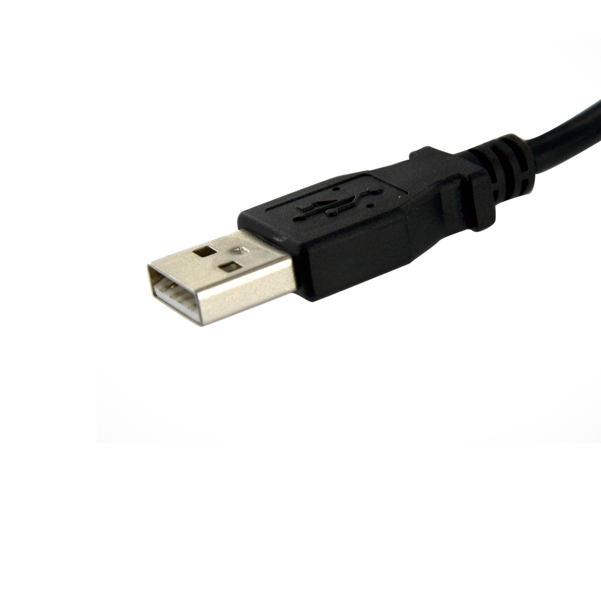 WIR914 Cable conexión USB-A 2.0 macho-hembra 30cm