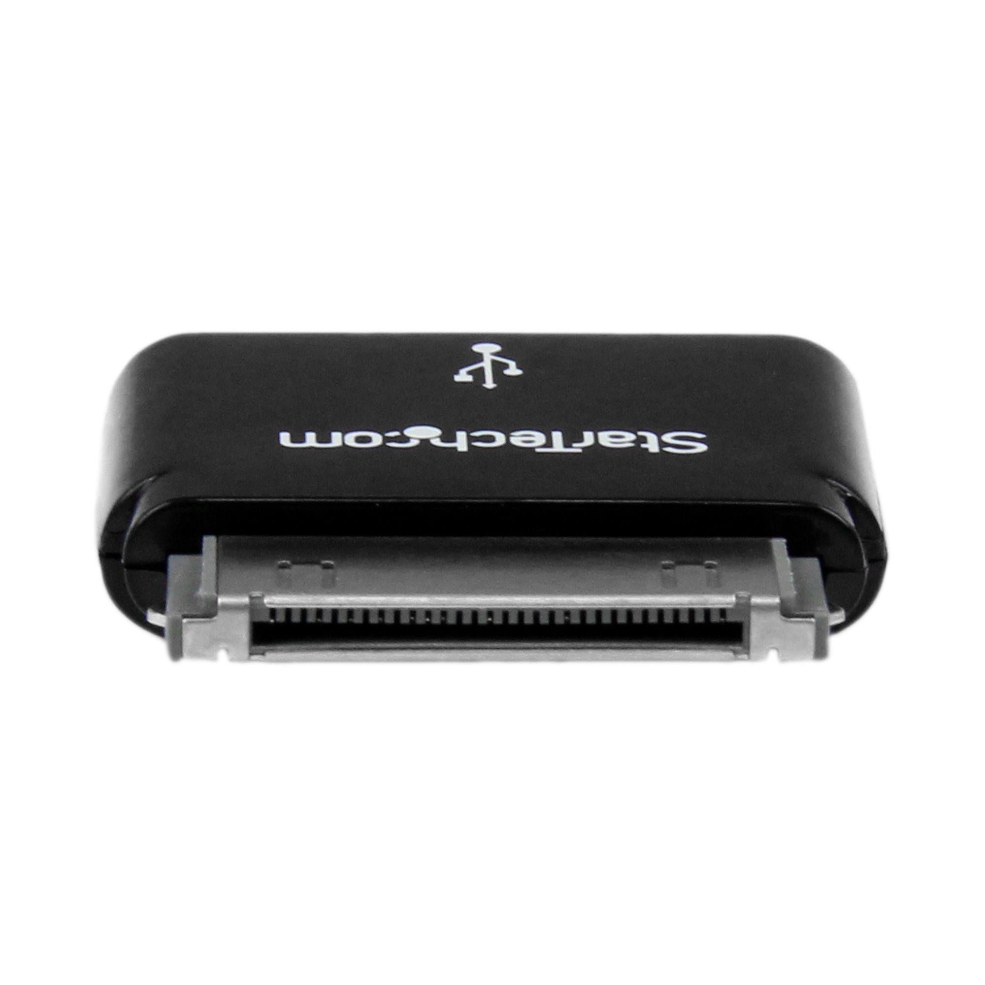 IPRIME 2in1 Adapter 30-polig/Micro USB auf 8-Pin kompatibel mit iPhone und iPad Schwarz 