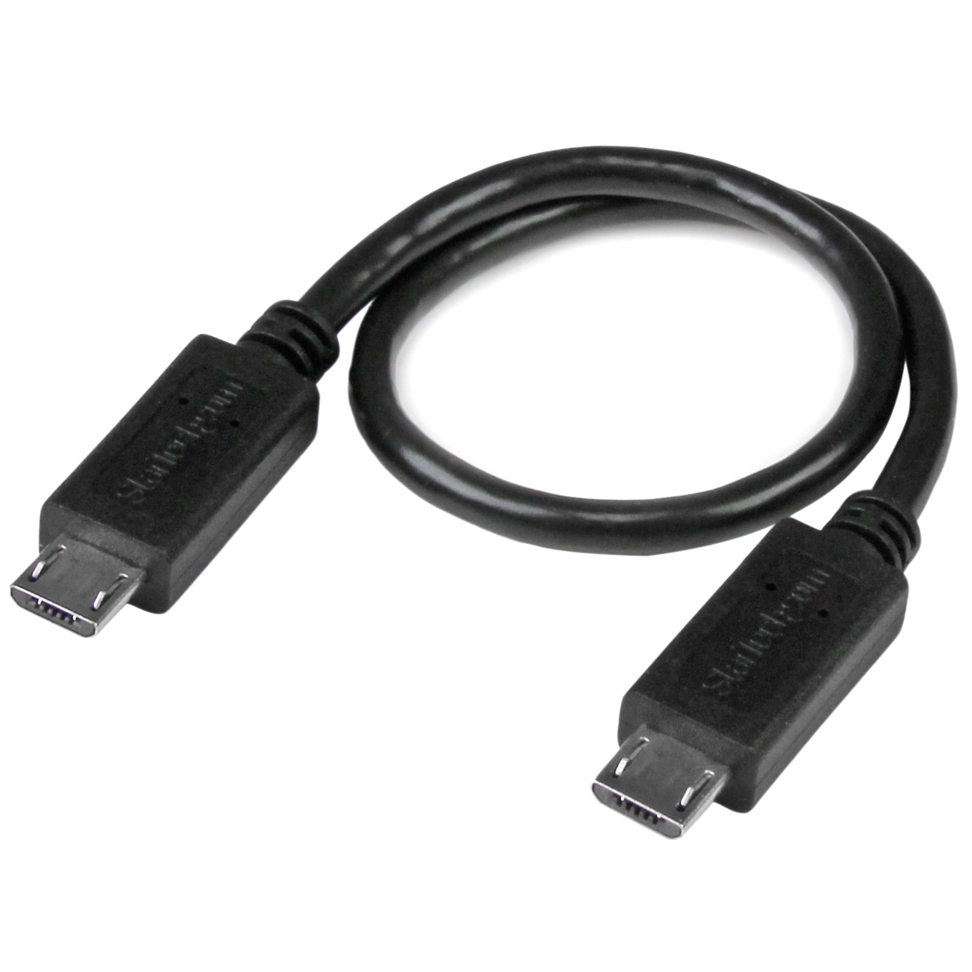bue opnåelige Bekostning 8in Micro USB to Micro USB OTG Cable M/M - USB Adapters (USB 2.0) |  StarTech.com