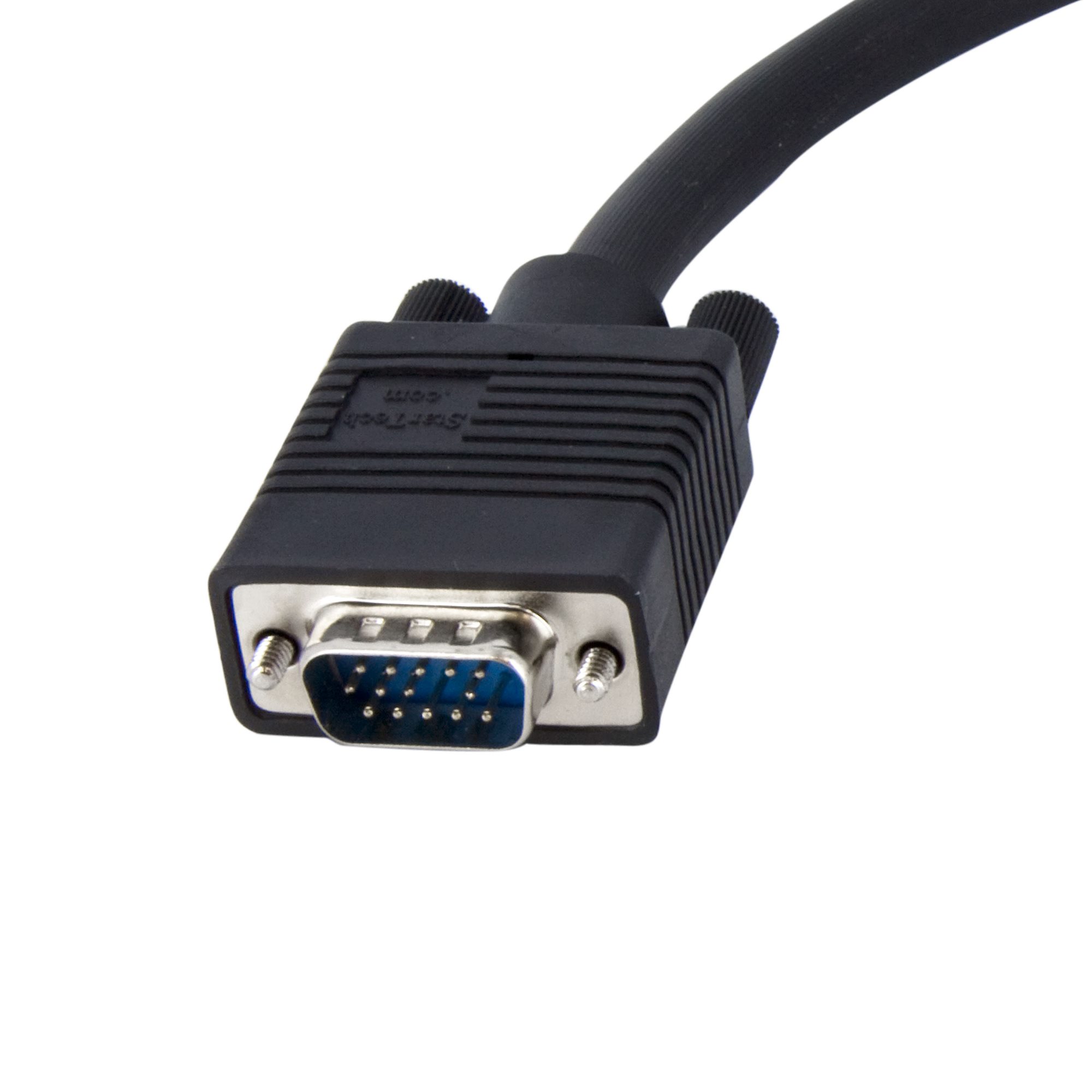 Adaptador de Cable HD VGA a VGA de 1,5 m, Cable de extensión de vídeo VGA  macho a macho para PC, TV Box, Monitor, proyector, Cables VGA de señal  extendida - AliExpress