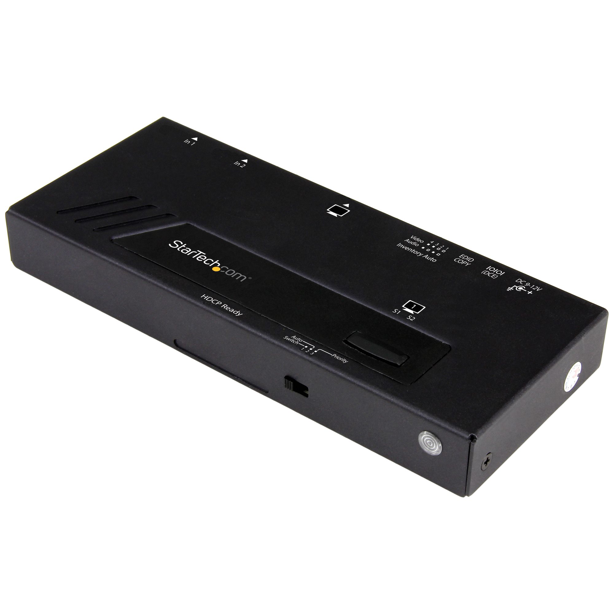 4K VS221HD4KA StarTech.com Switch vidéo HDMI automatique à 2 ports avec commutation rapide 