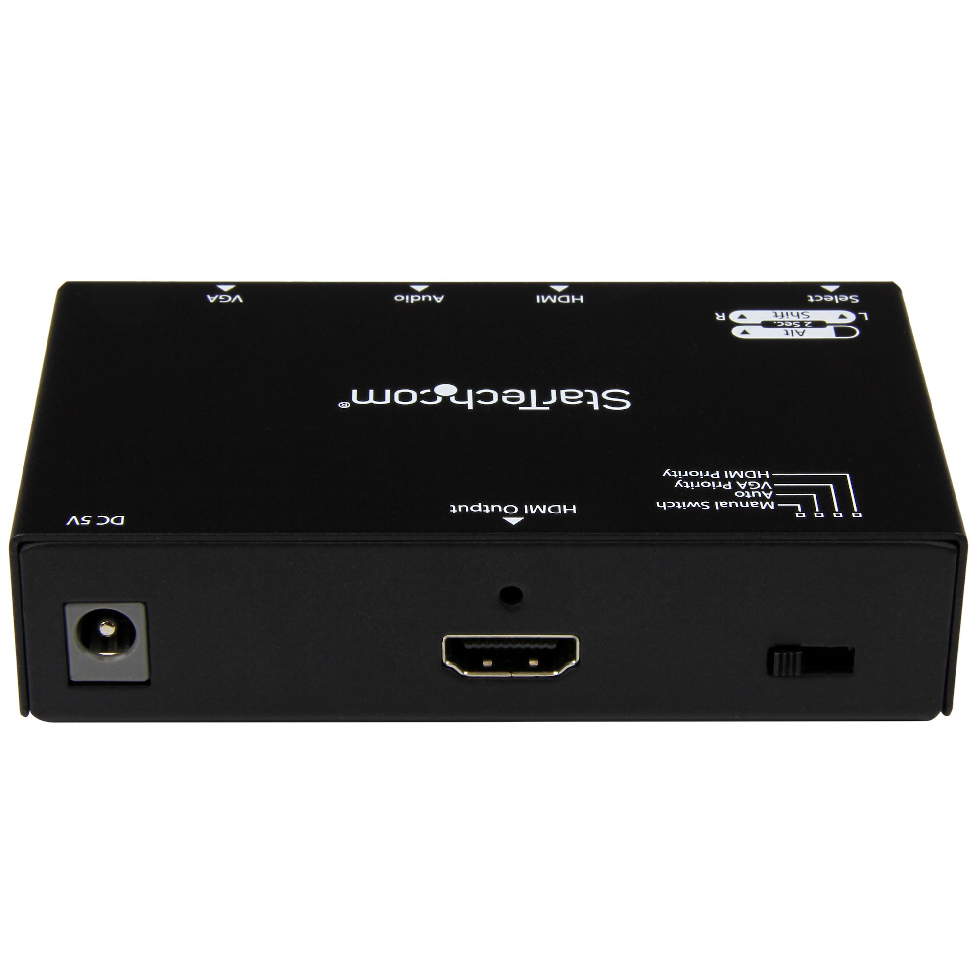 2入力(HDMI/VGA)1出力(HDMI)対応ビデオ切替器スイッチャー 自動優先切替機能搭載 1080p VS 