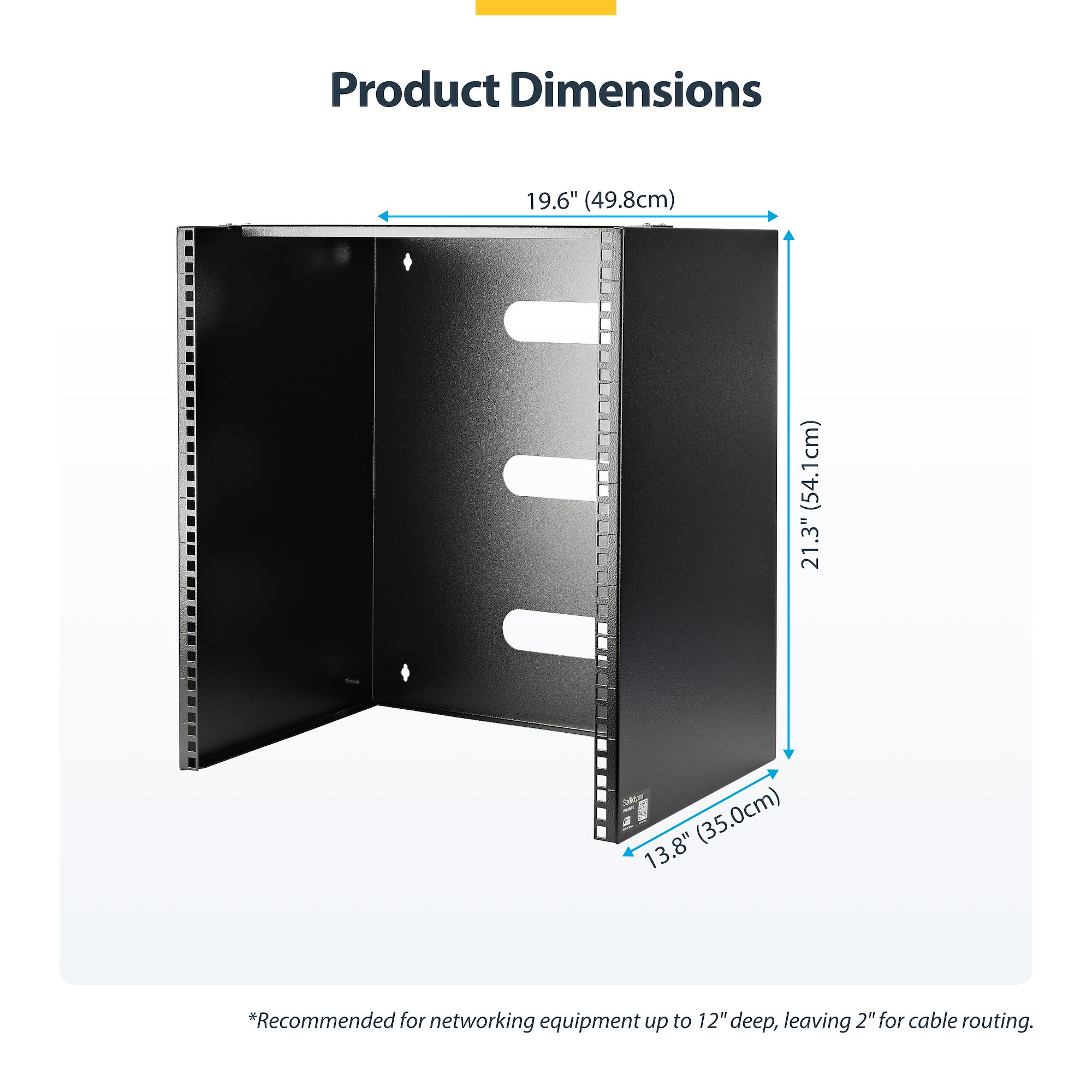 ラックマウントネットワーク機器対応ブラケット／ウォールマウント式