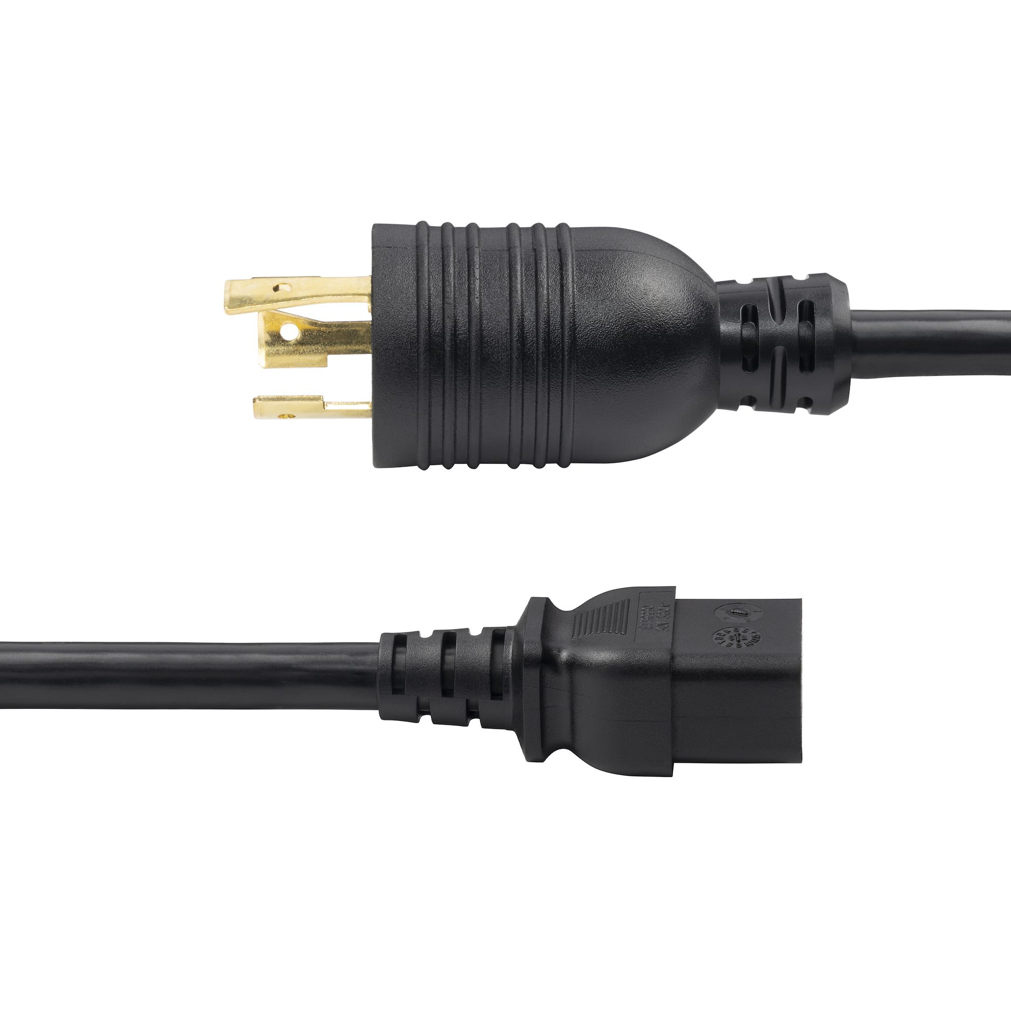 Connect a server or high-power rackmount equipment to a UPS or PDU