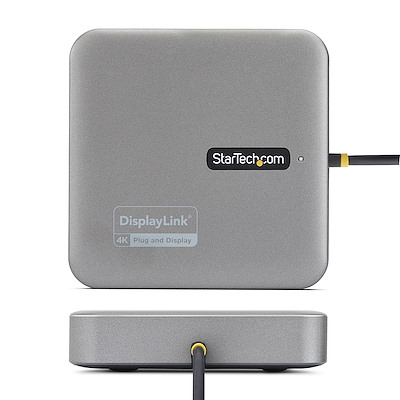 USB-C マルチポートアダプター、デュアル4K HDMI, PD