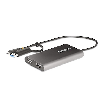 Adaptateur USB-C vers Double HDMI/4K60Hz - Adaptateurs vidéo USB-C