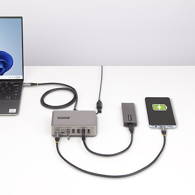 Add 8x USB-A and 2x USB-C ports to a USB-C enabled Desktop/Laptop
