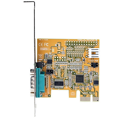1-Port PCI Express Serial Card, PCIe to RS232 (DB9) Serial