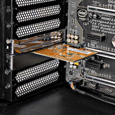 Scheda Seriale PCI Express A 1 Porta RS232 DB9 - Compatibile Con Windows E Linux - Foto 3