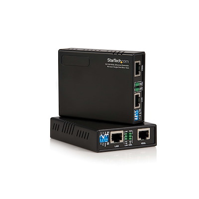 10/100 VDSL Ethernet over Single Pair Wire Extender Kit
